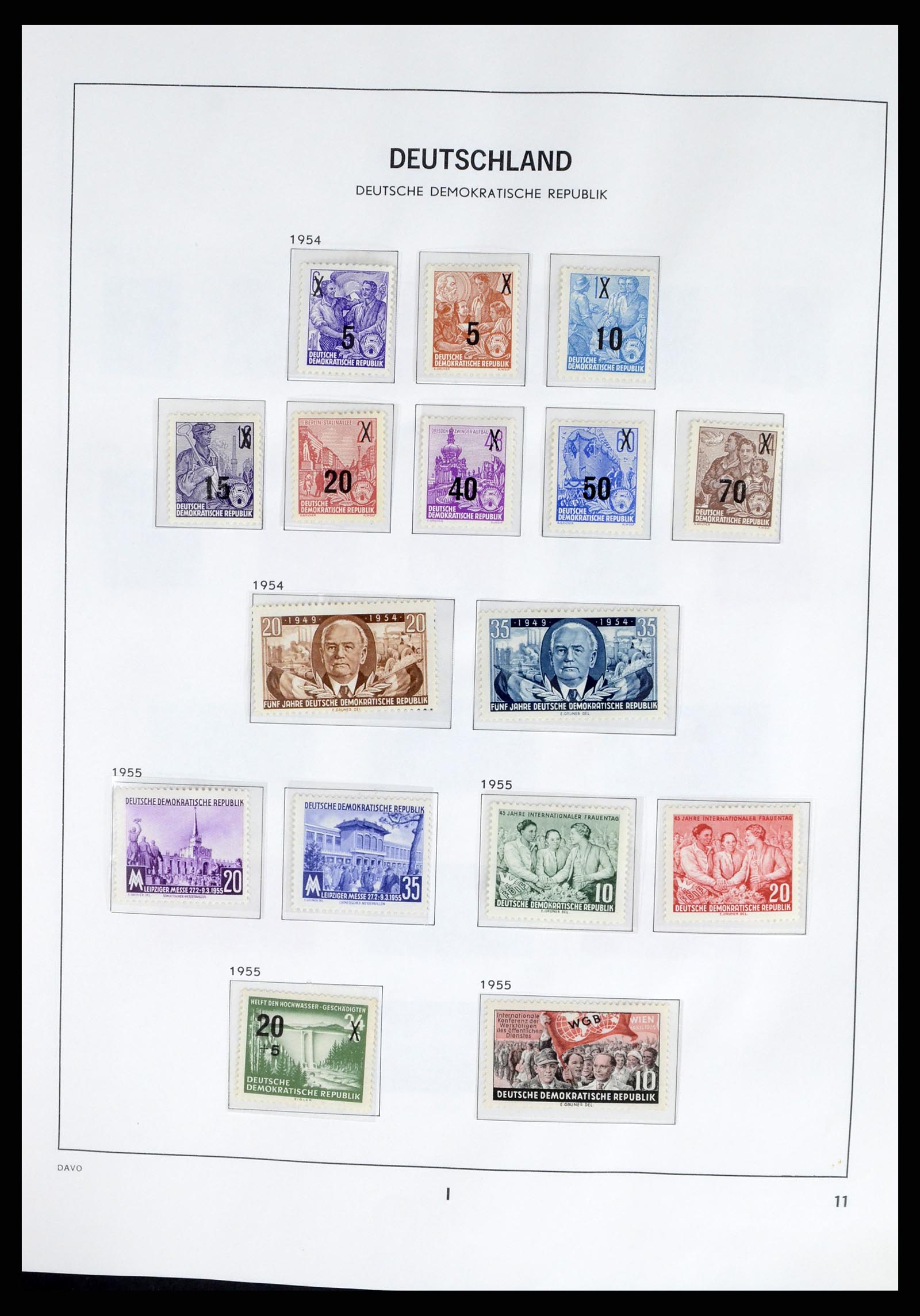 37847 012 - Stamp Collection 37847 GDR 1949-1990.