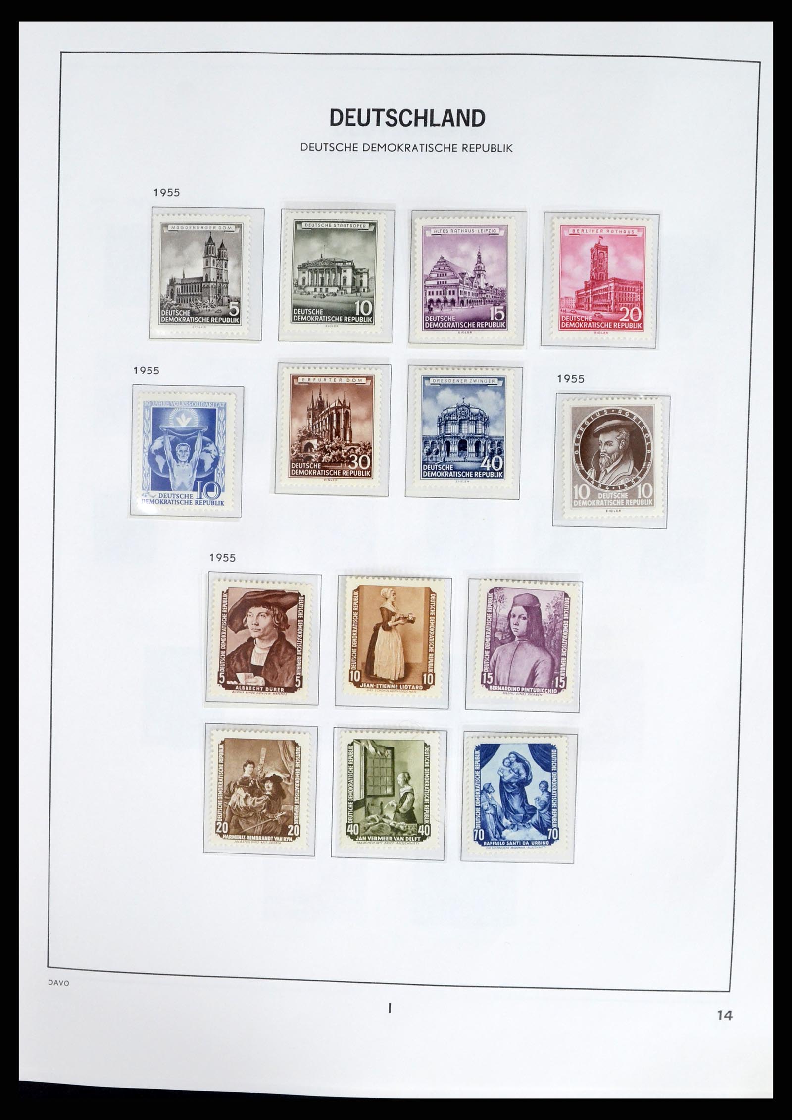 37847 015 - Stamp Collection 37847 GDR 1949-1990.