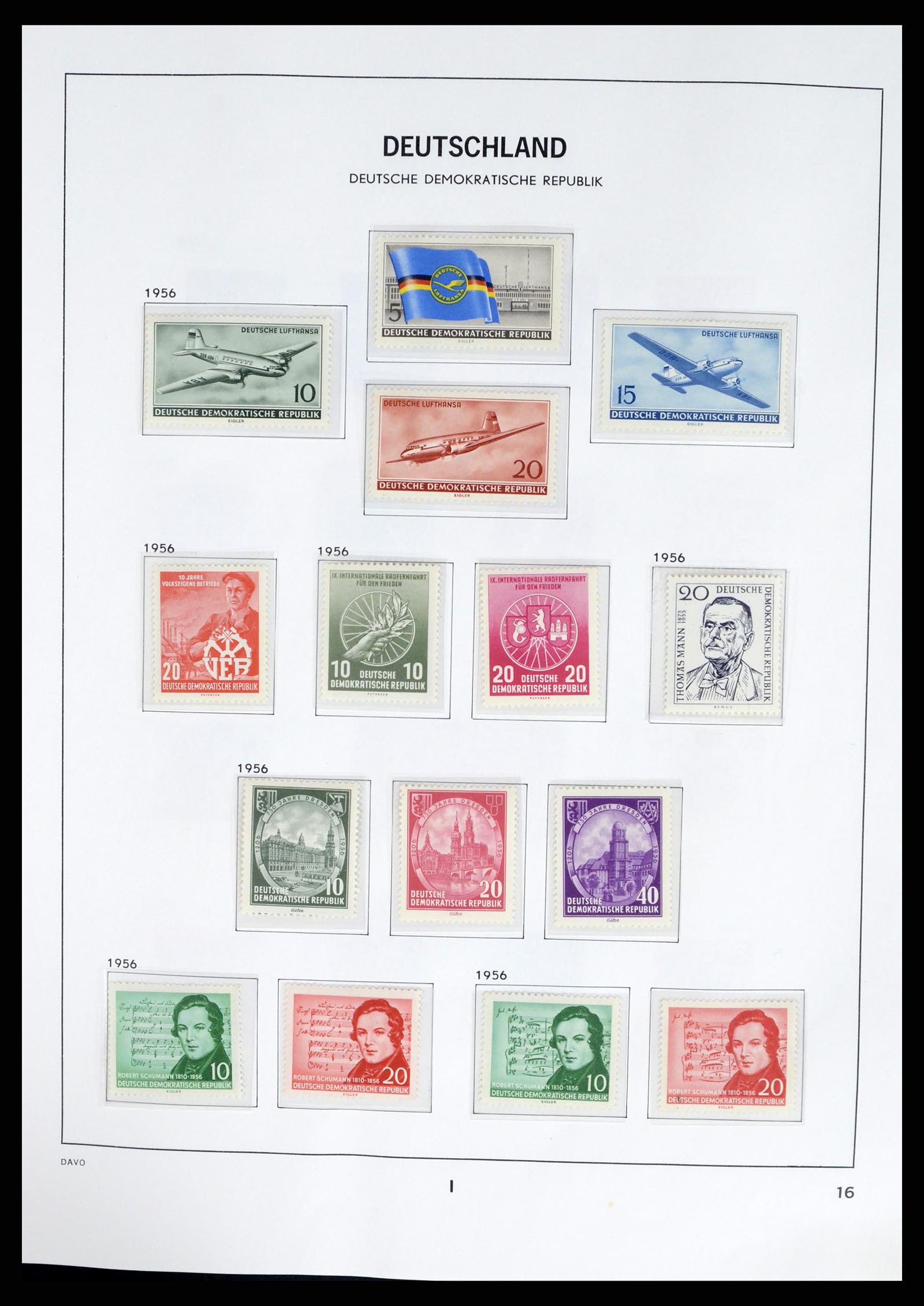 37847 017 - Stamp Collection 37847 GDR 1949-1990.