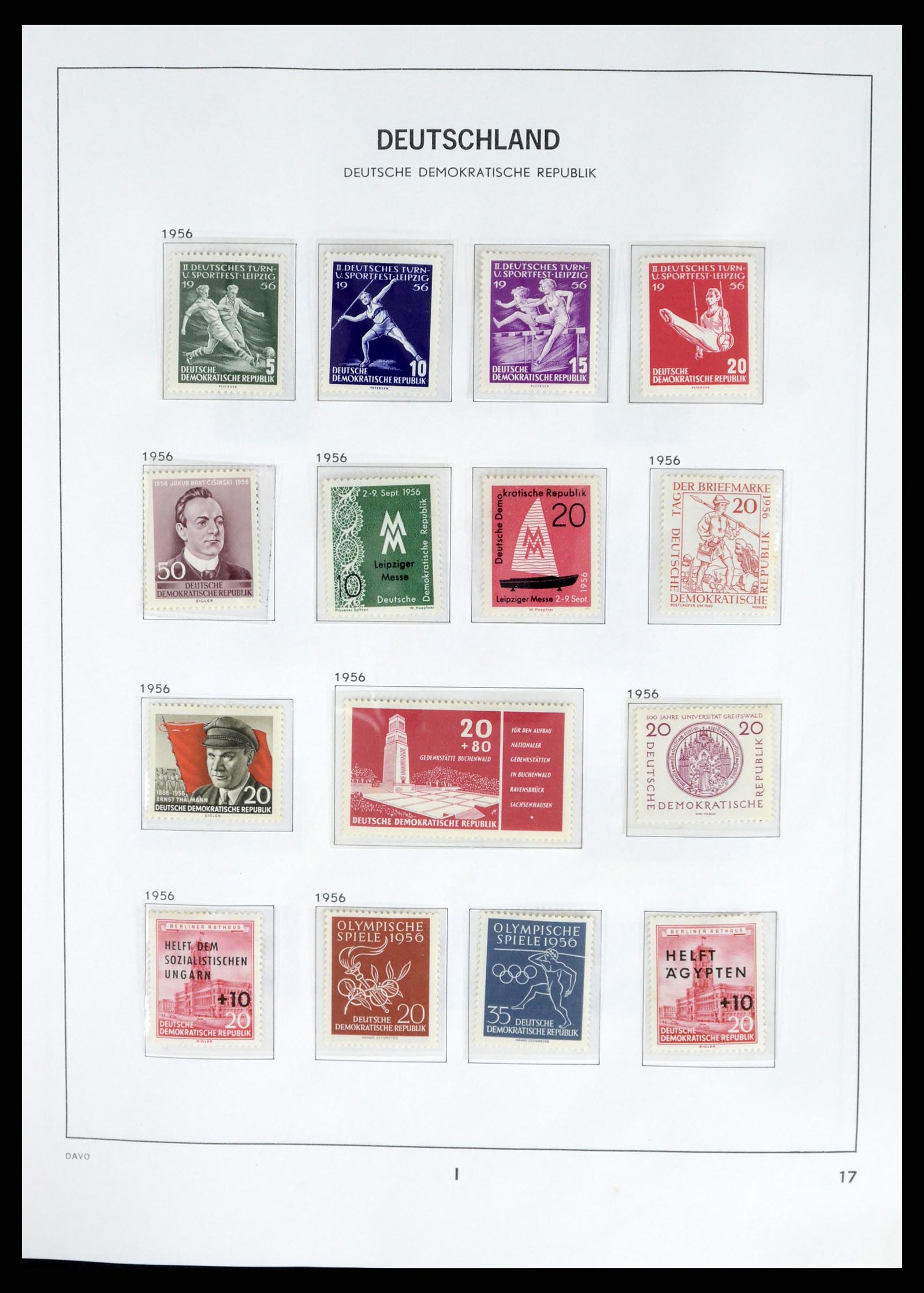 37847 018 - Stamp Collection 37847 GDR 1949-1990.