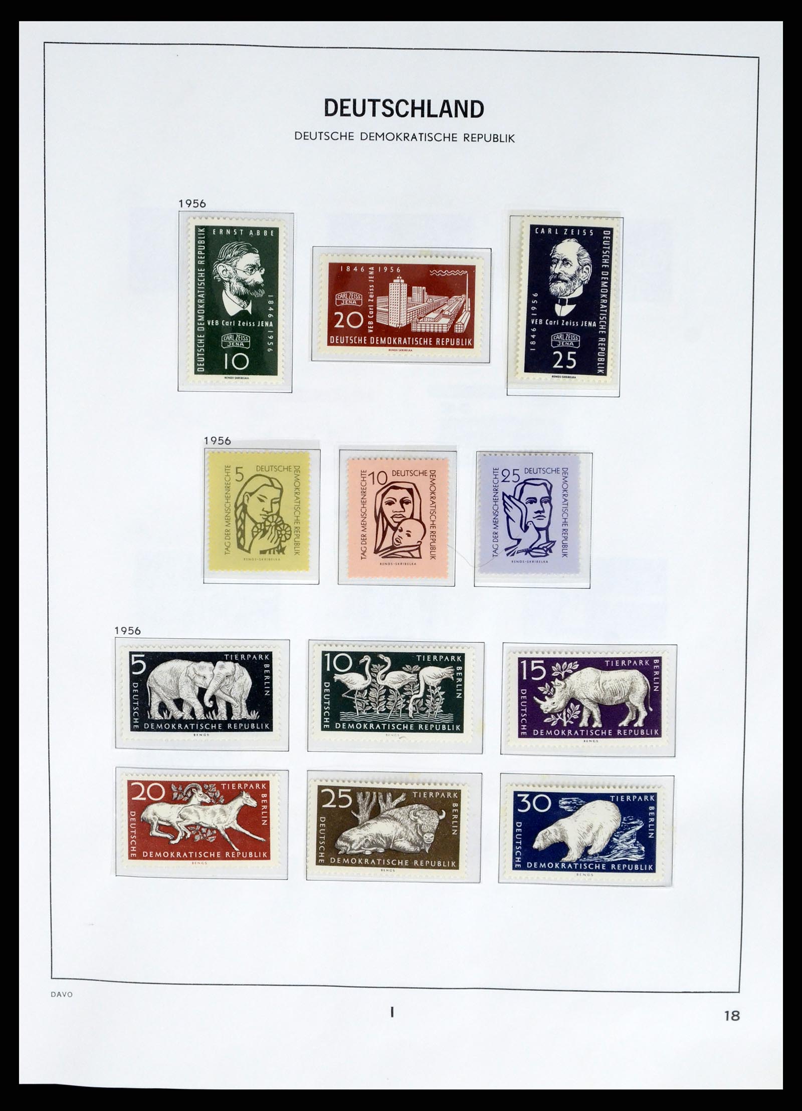 37847 019 - Stamp Collection 37847 GDR 1949-1990.