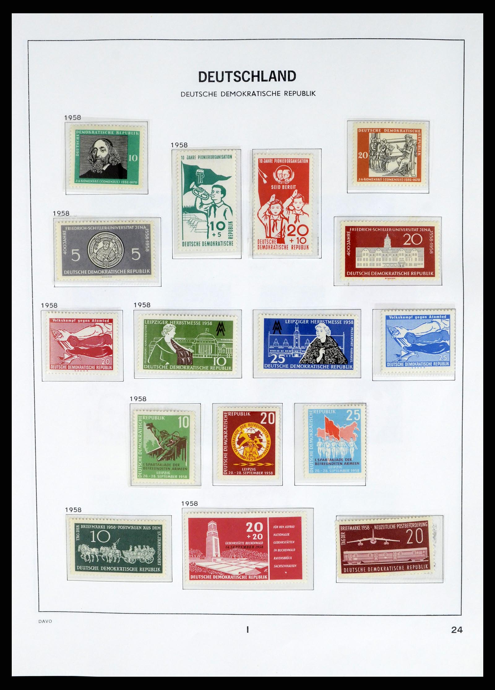 37847 025 - Postzegelverzameling 37847 DDR 1949-1990.