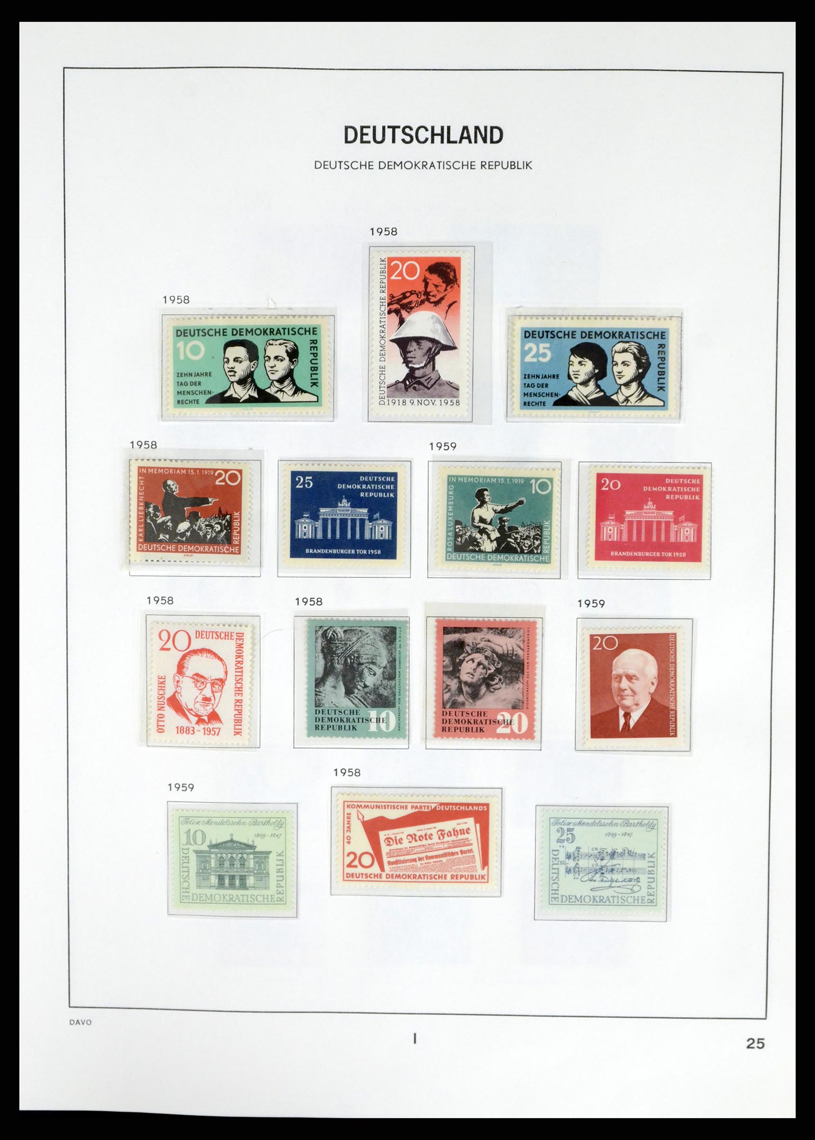 37847 026 - Postzegelverzameling 37847 DDR 1949-1990.