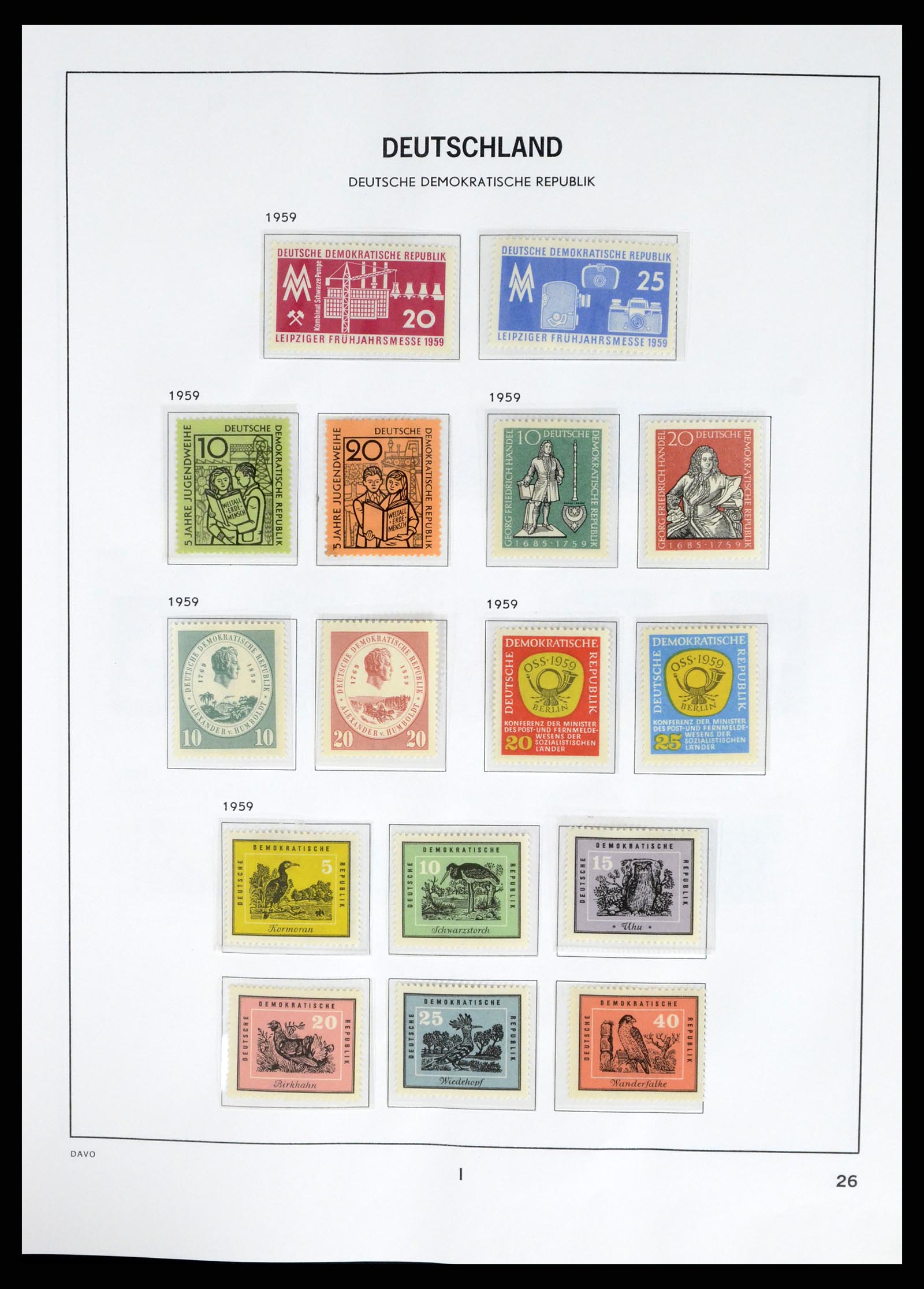 37847 027 - Postzegelverzameling 37847 DDR 1949-1990.