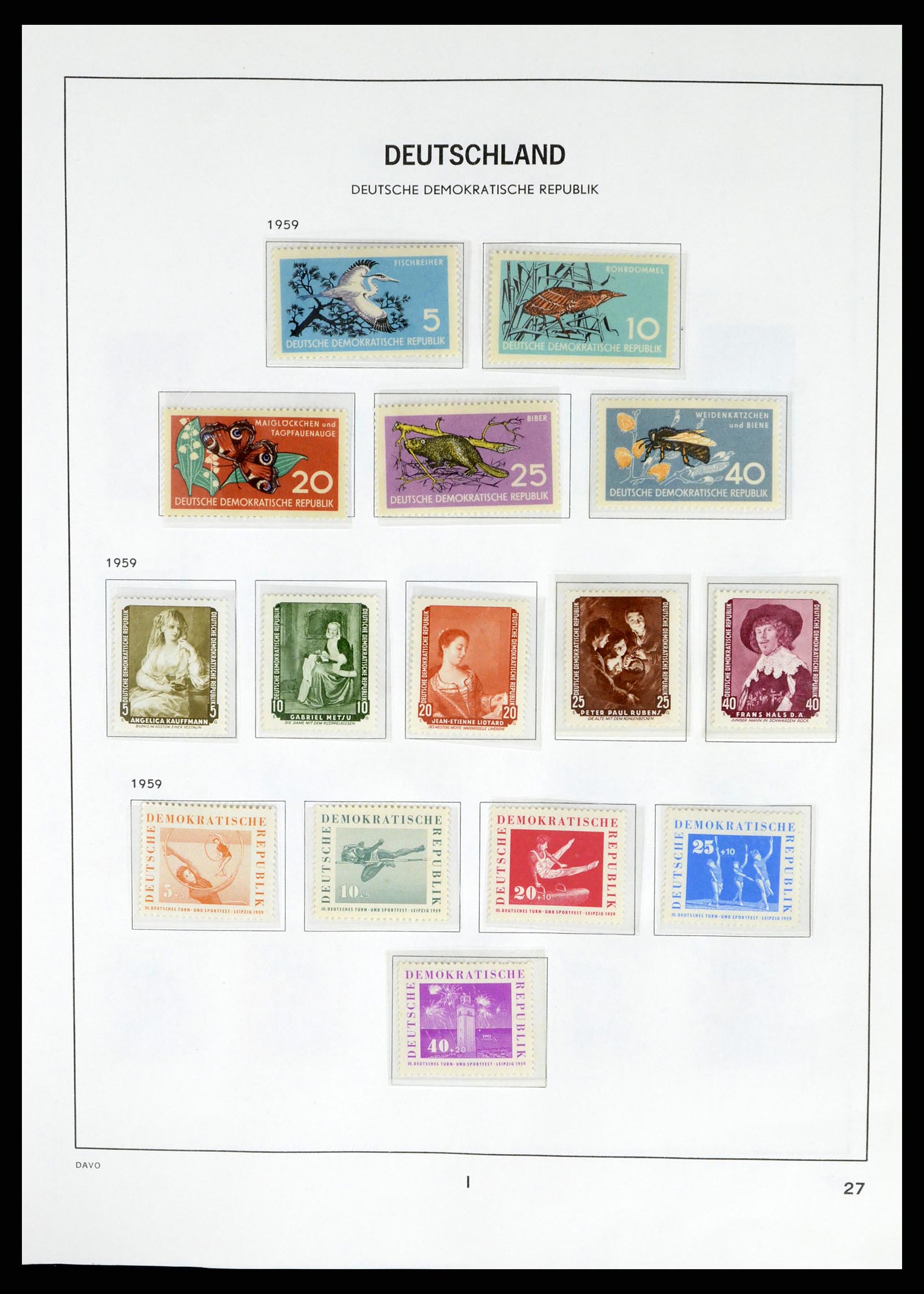 37847 028 - Postzegelverzameling 37847 DDR 1949-1990.