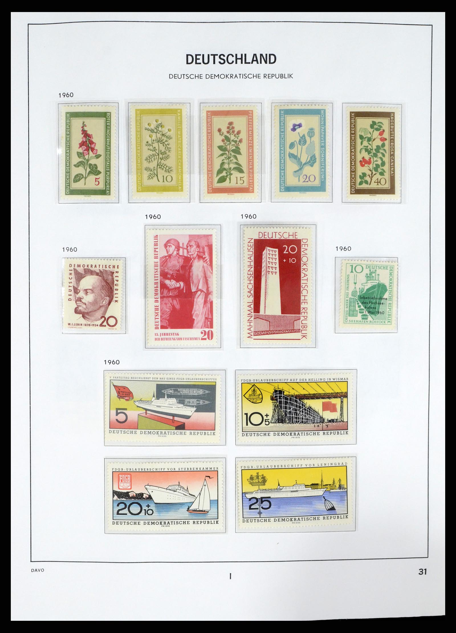 37847 032 - Postzegelverzameling 37847 DDR 1949-1990.
