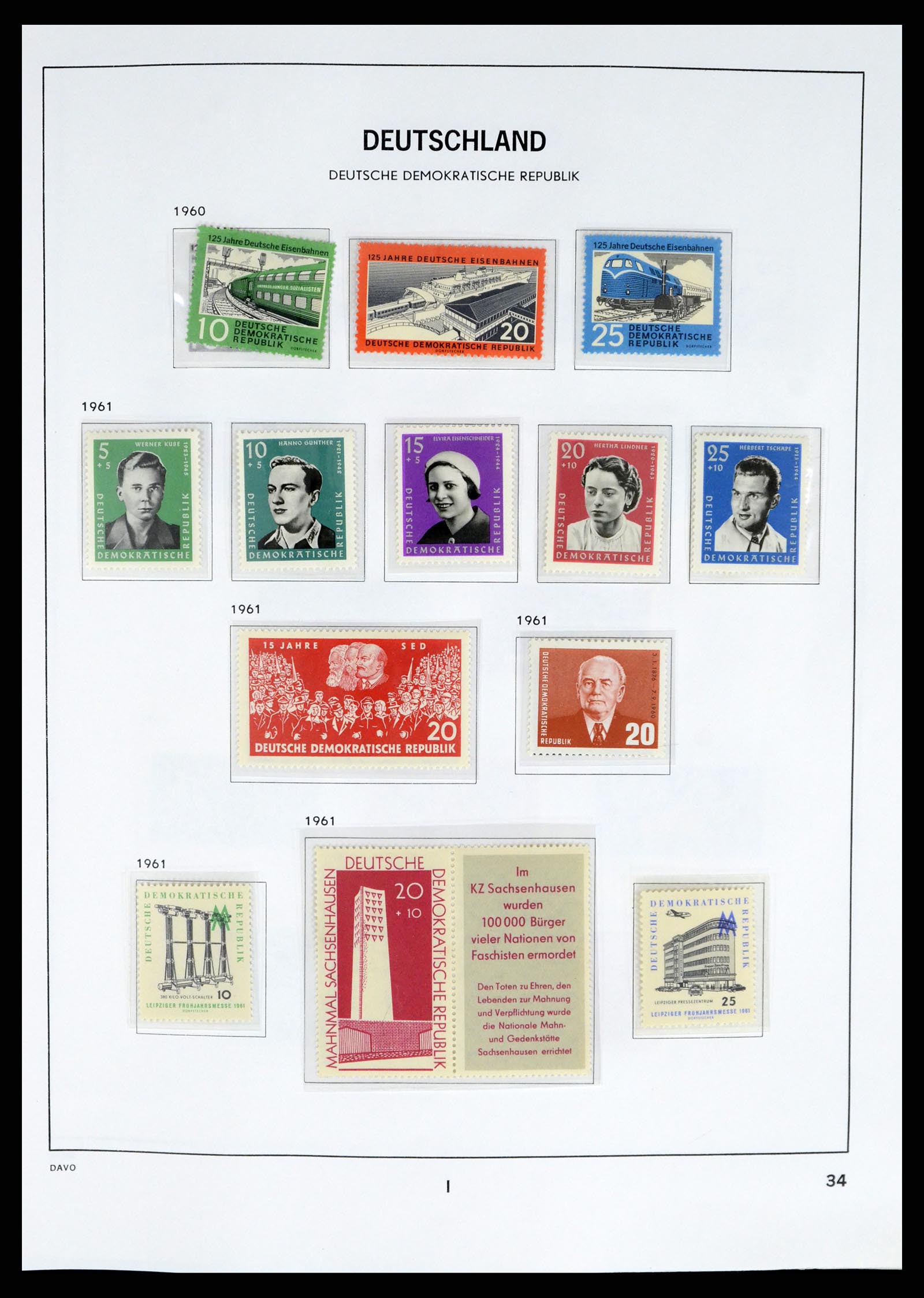 37847 036 - Postzegelverzameling 37847 DDR 1949-1990.