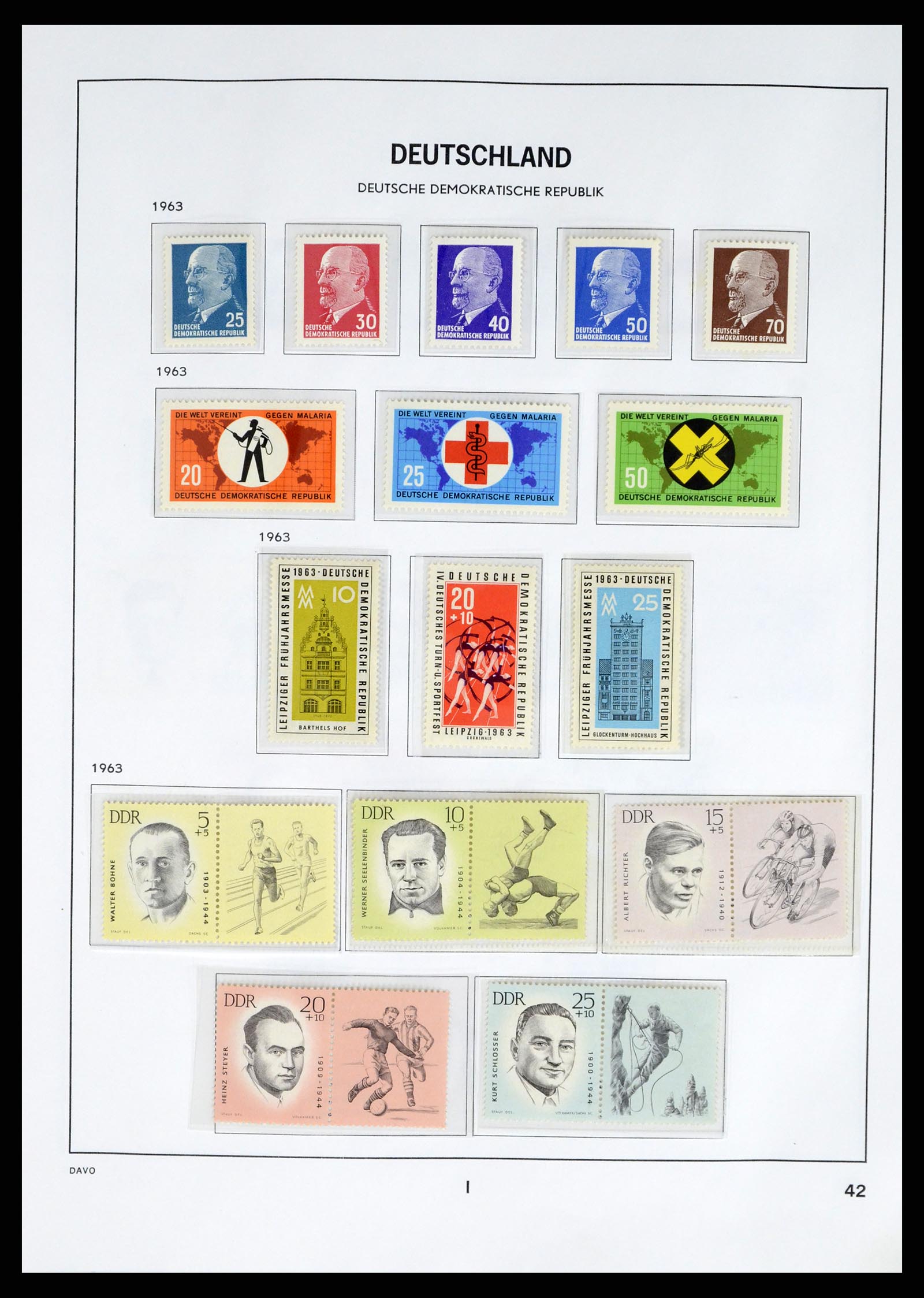 37847 044 - Postzegelverzameling 37847 DDR 1949-1990.