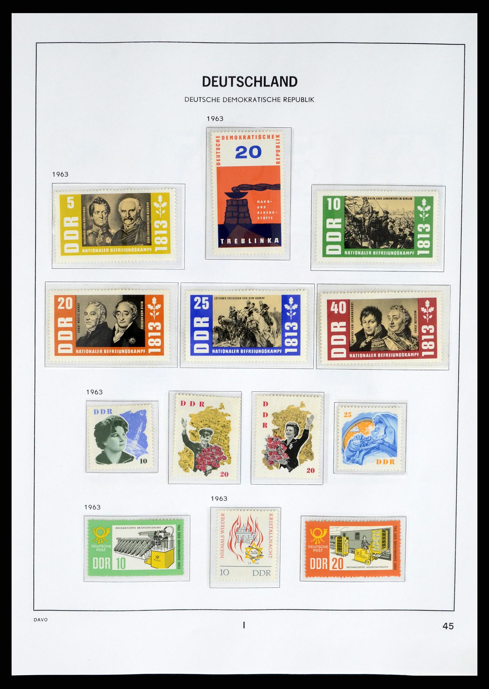 37847 047 - Postzegelverzameling 37847 DDR 1949-1990.