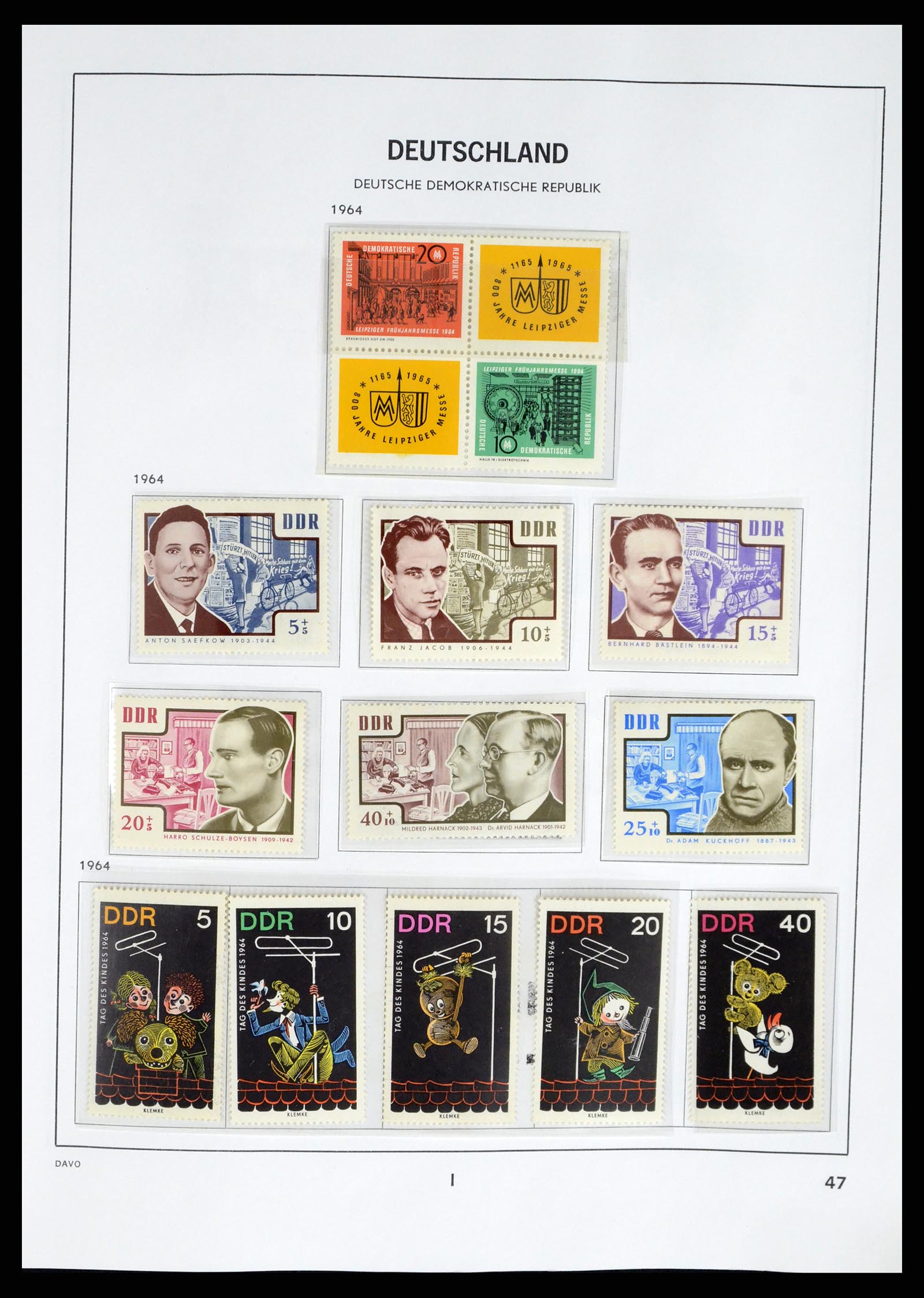 37847 049 - Postzegelverzameling 37847 DDR 1949-1990.