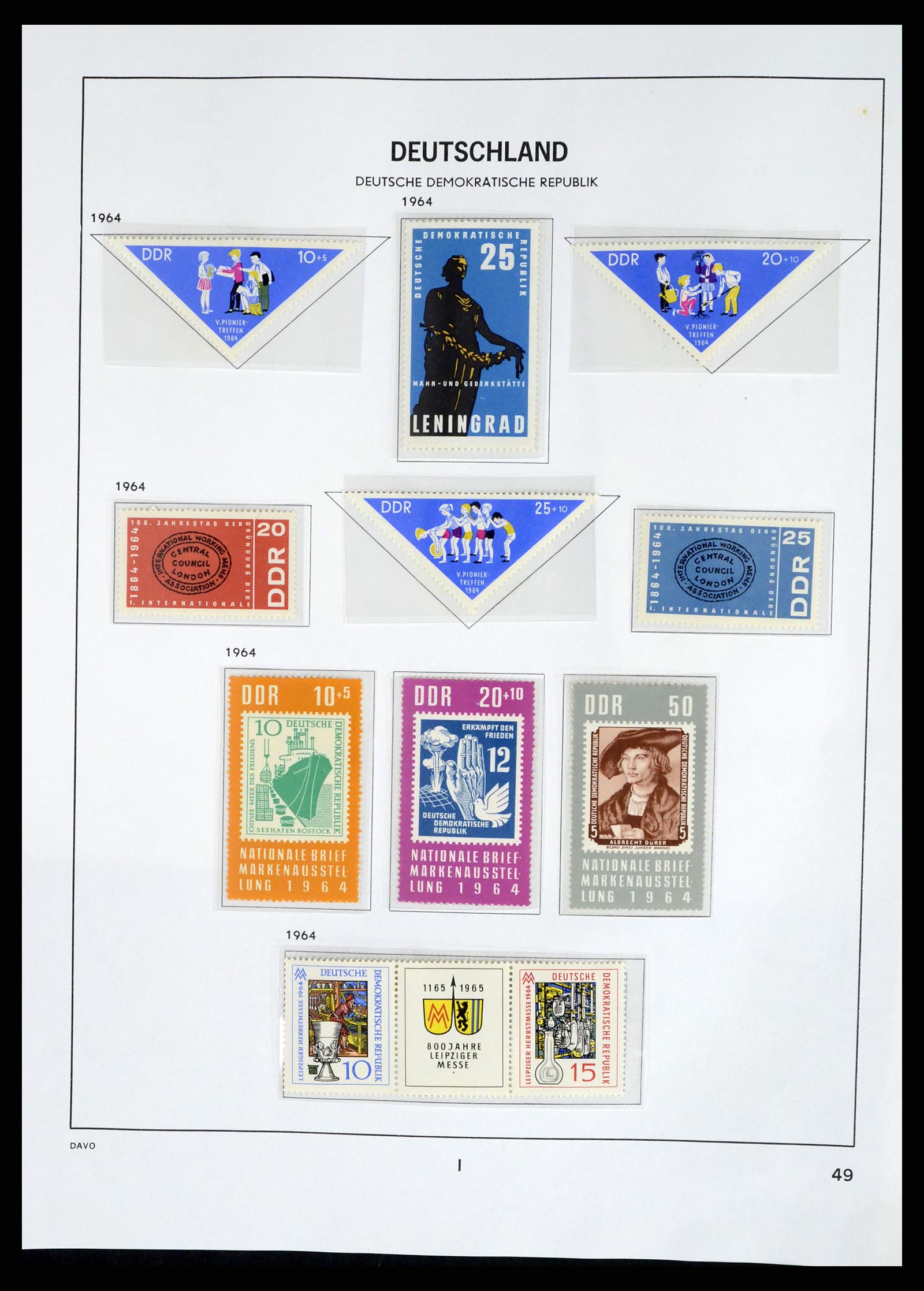 37847 051 - Postzegelverzameling 37847 DDR 1949-1990.