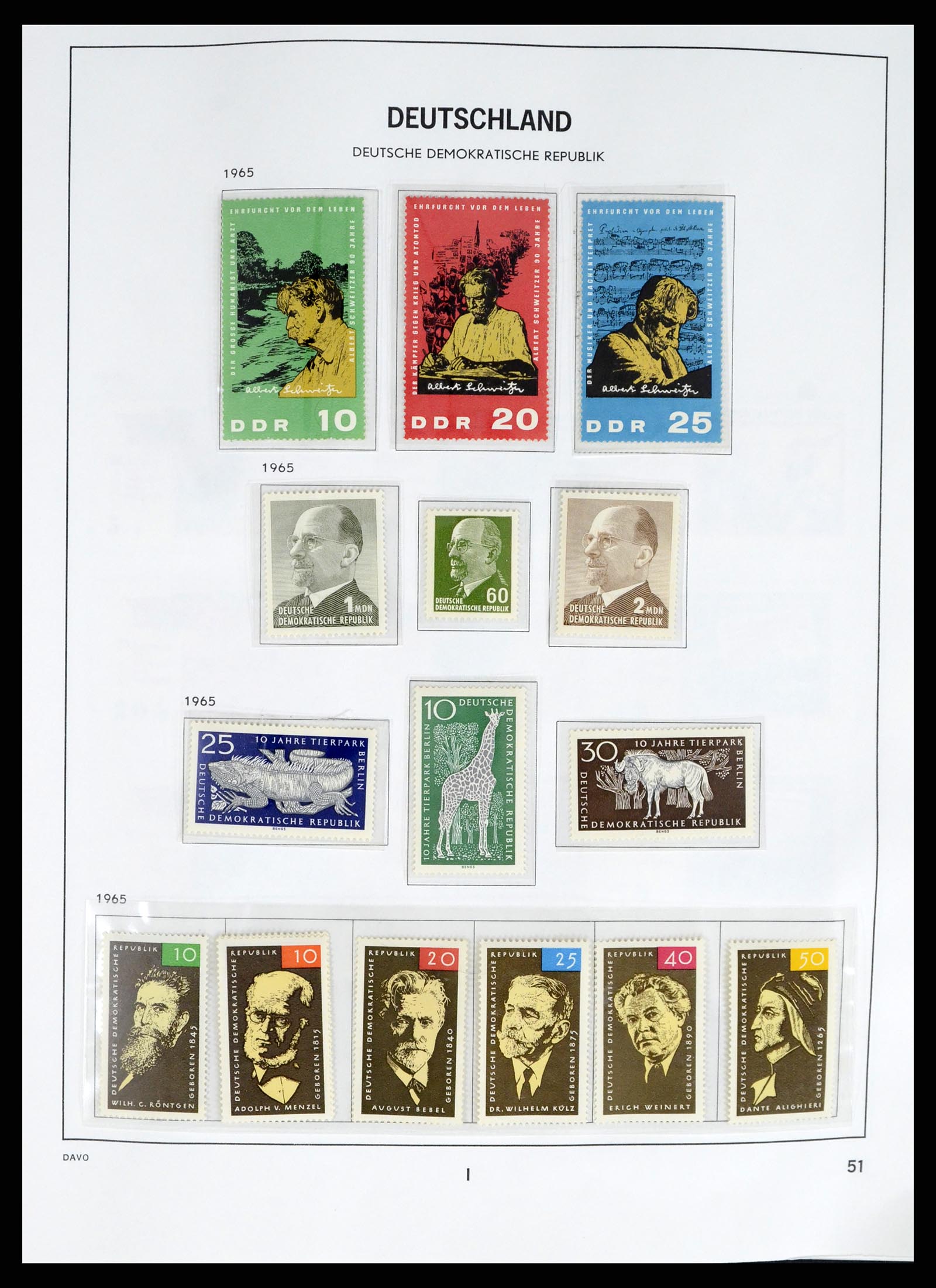 37847 053 - Postzegelverzameling 37847 DDR 1949-1990.