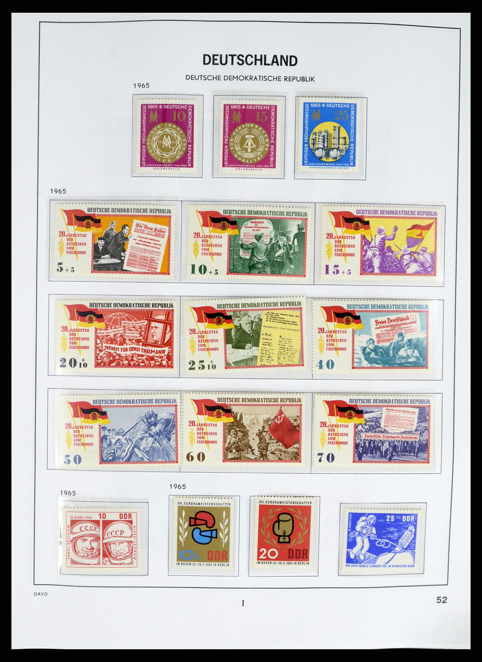 37847 054 - Postzegelverzameling 37847 DDR 1949-1990.