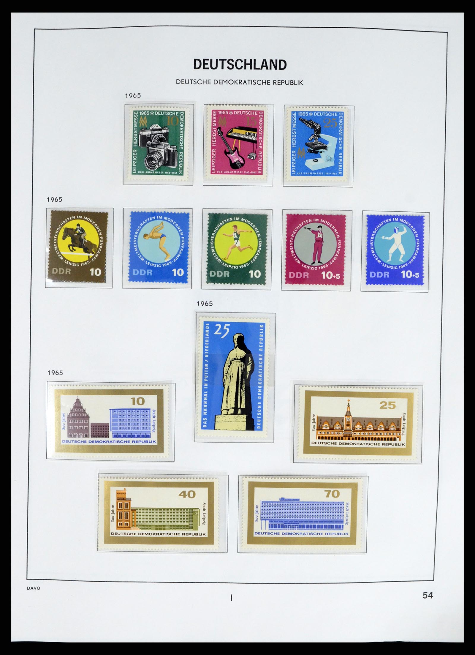 37847 056 - Postzegelverzameling 37847 DDR 1949-1990.