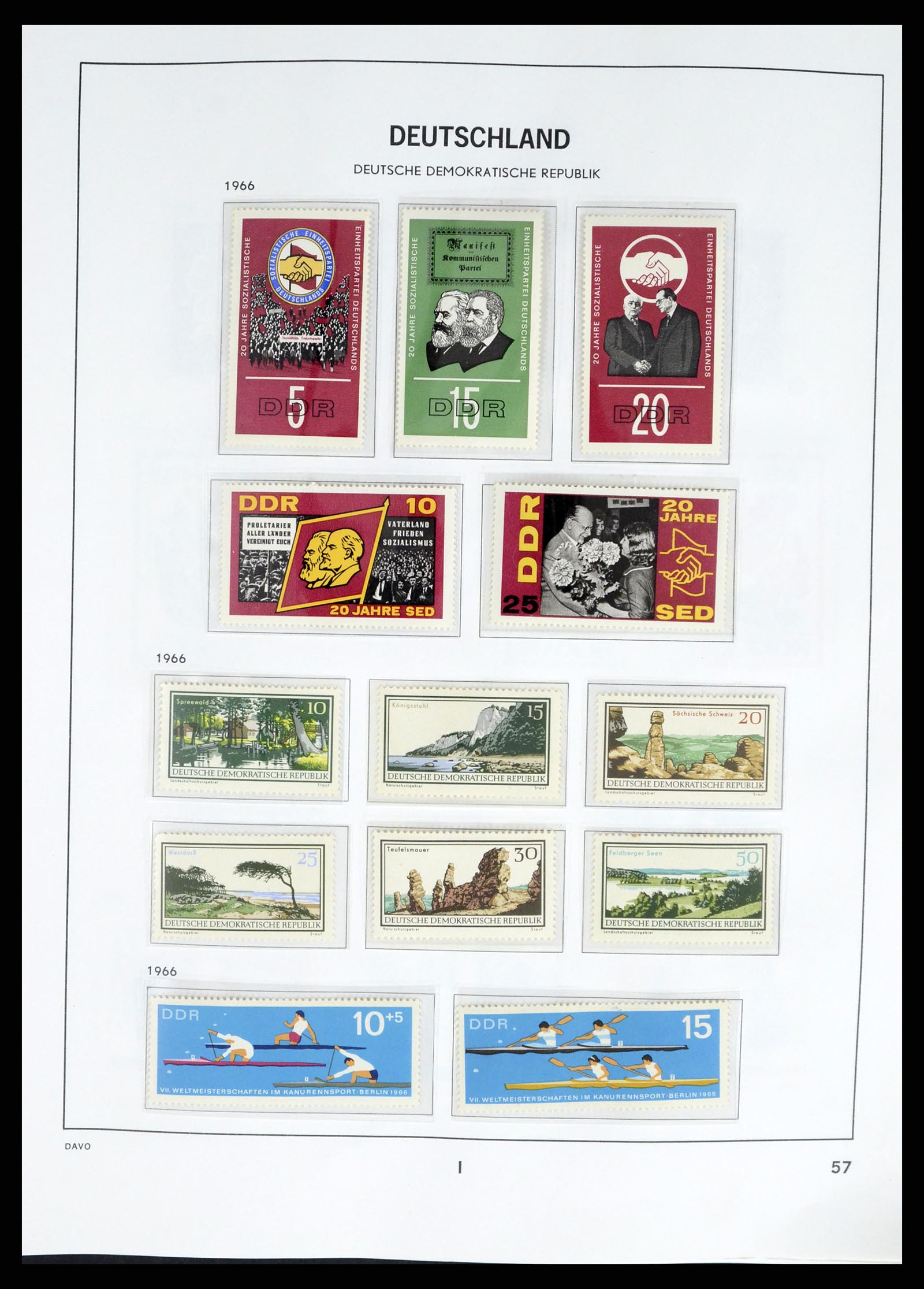 37847 059 - Postzegelverzameling 37847 DDR 1949-1990.