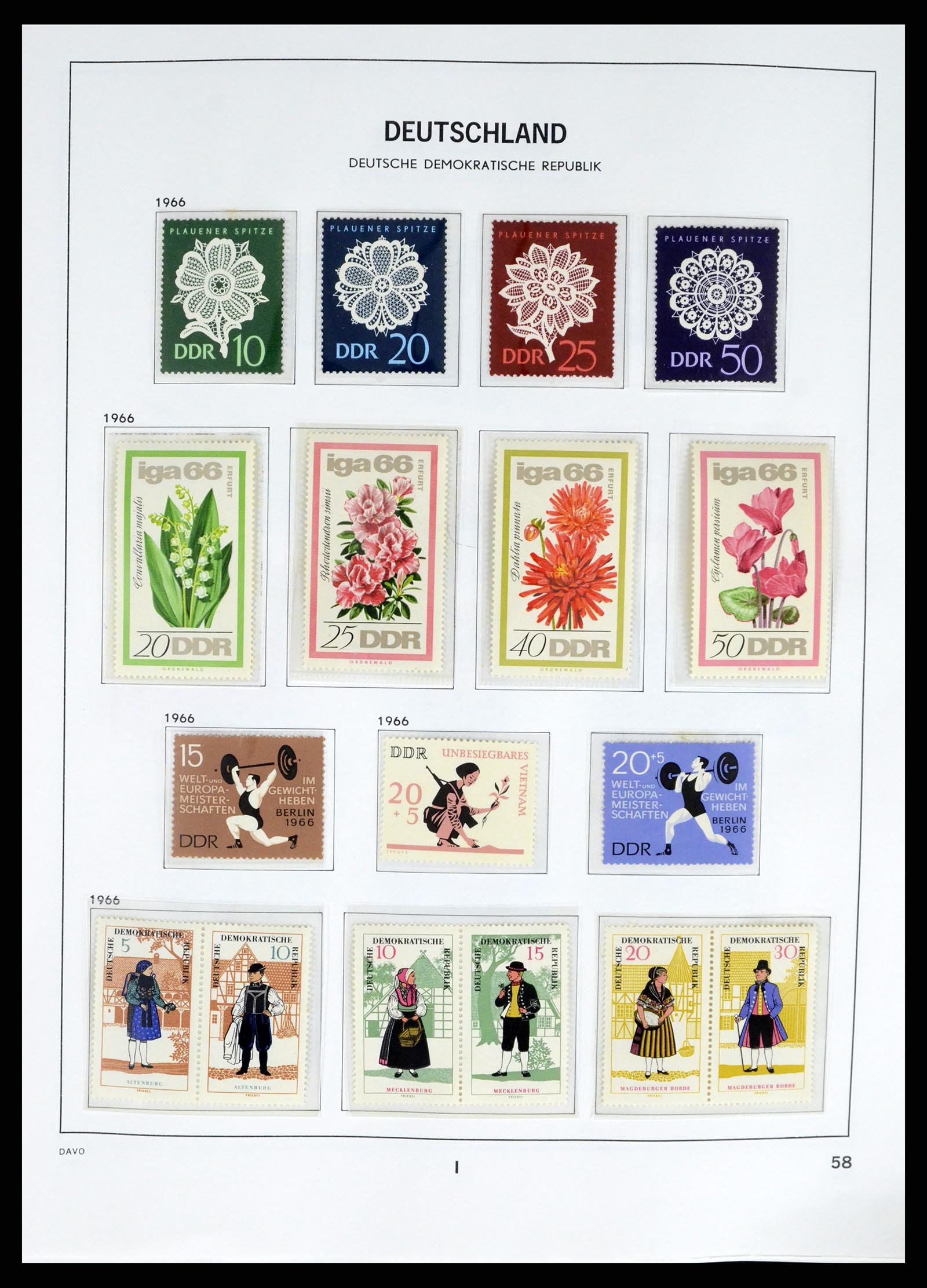 37847 060 - Postzegelverzameling 37847 DDR 1949-1990.