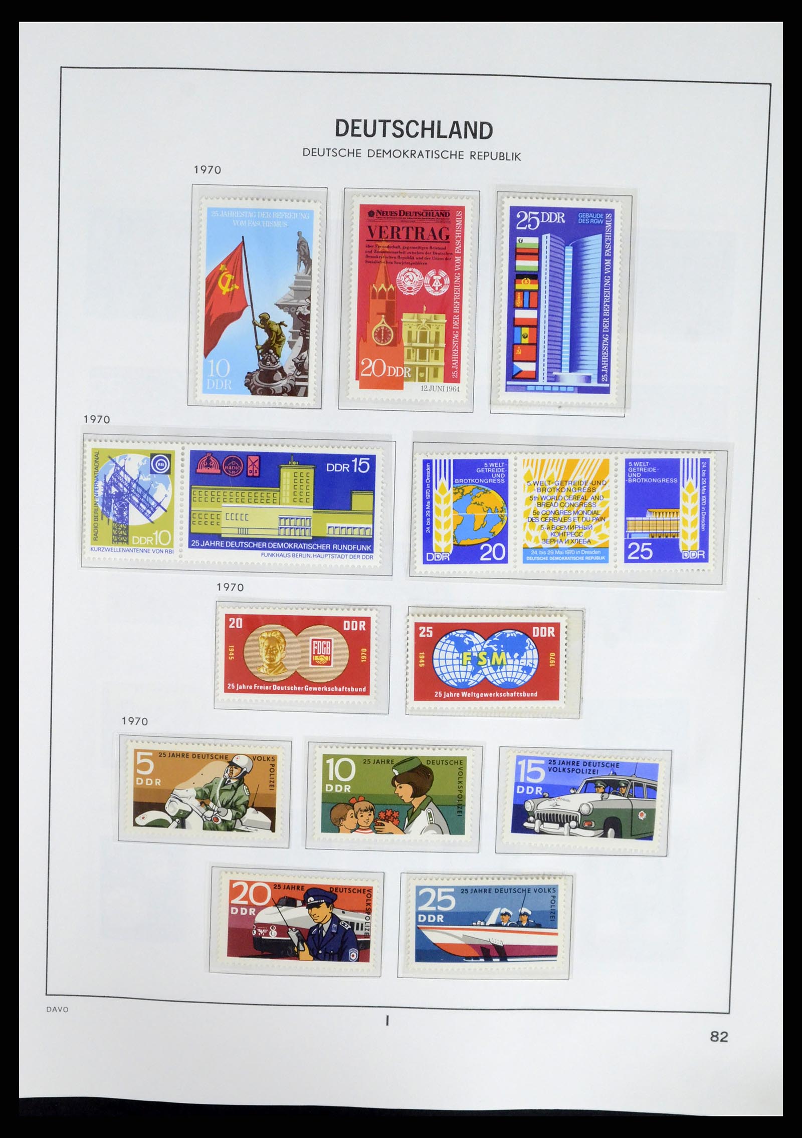 37847 084 - Postzegelverzameling 37847 DDR 1949-1990.