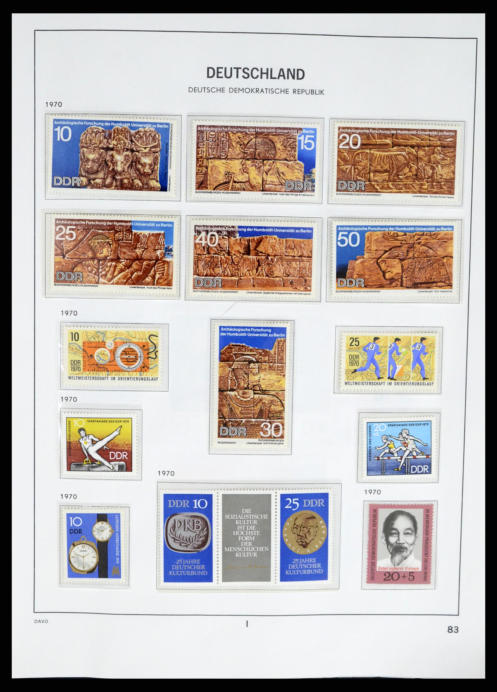 37847 085 - Postzegelverzameling 37847 DDR 1949-1990.