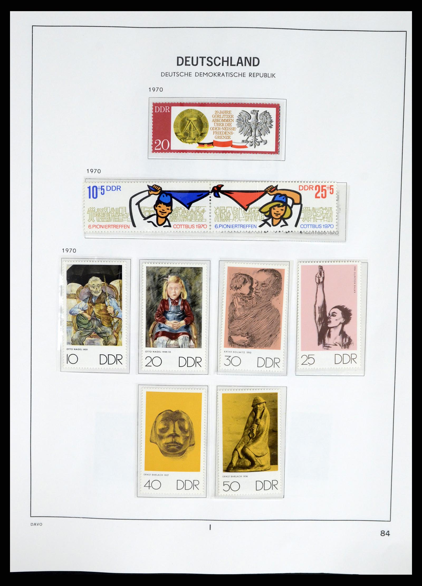 37847 086 - Postzegelverzameling 37847 DDR 1949-1990.