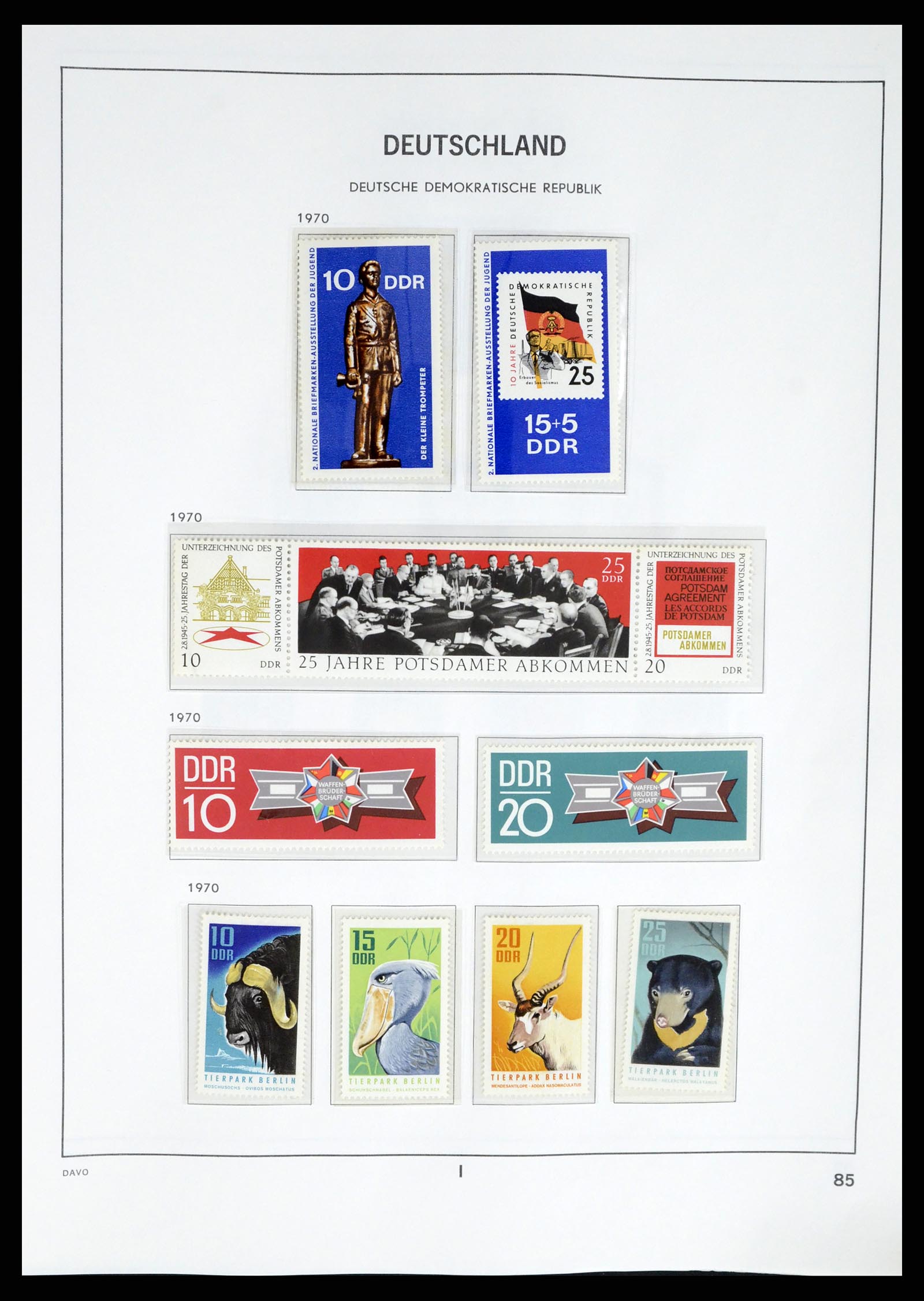 37847 087 - Postzegelverzameling 37847 DDR 1949-1990.