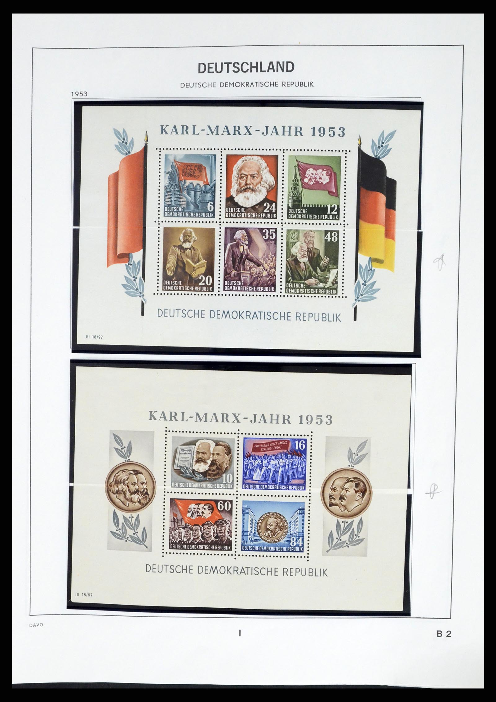 37847 090 - Postzegelverzameling 37847 DDR 1949-1990.