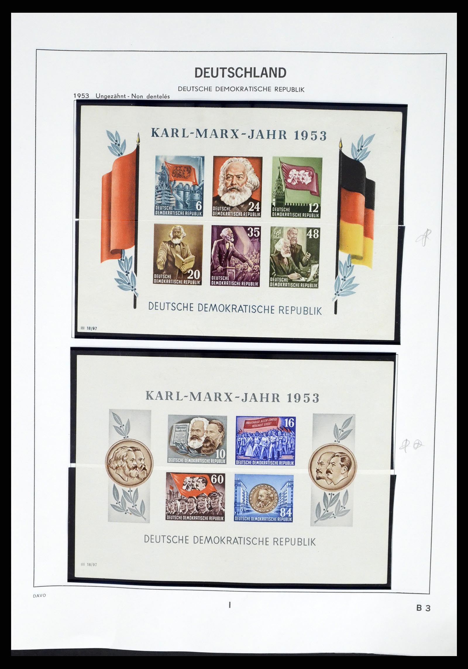 37847 091 - Postzegelverzameling 37847 DDR 1949-1990.