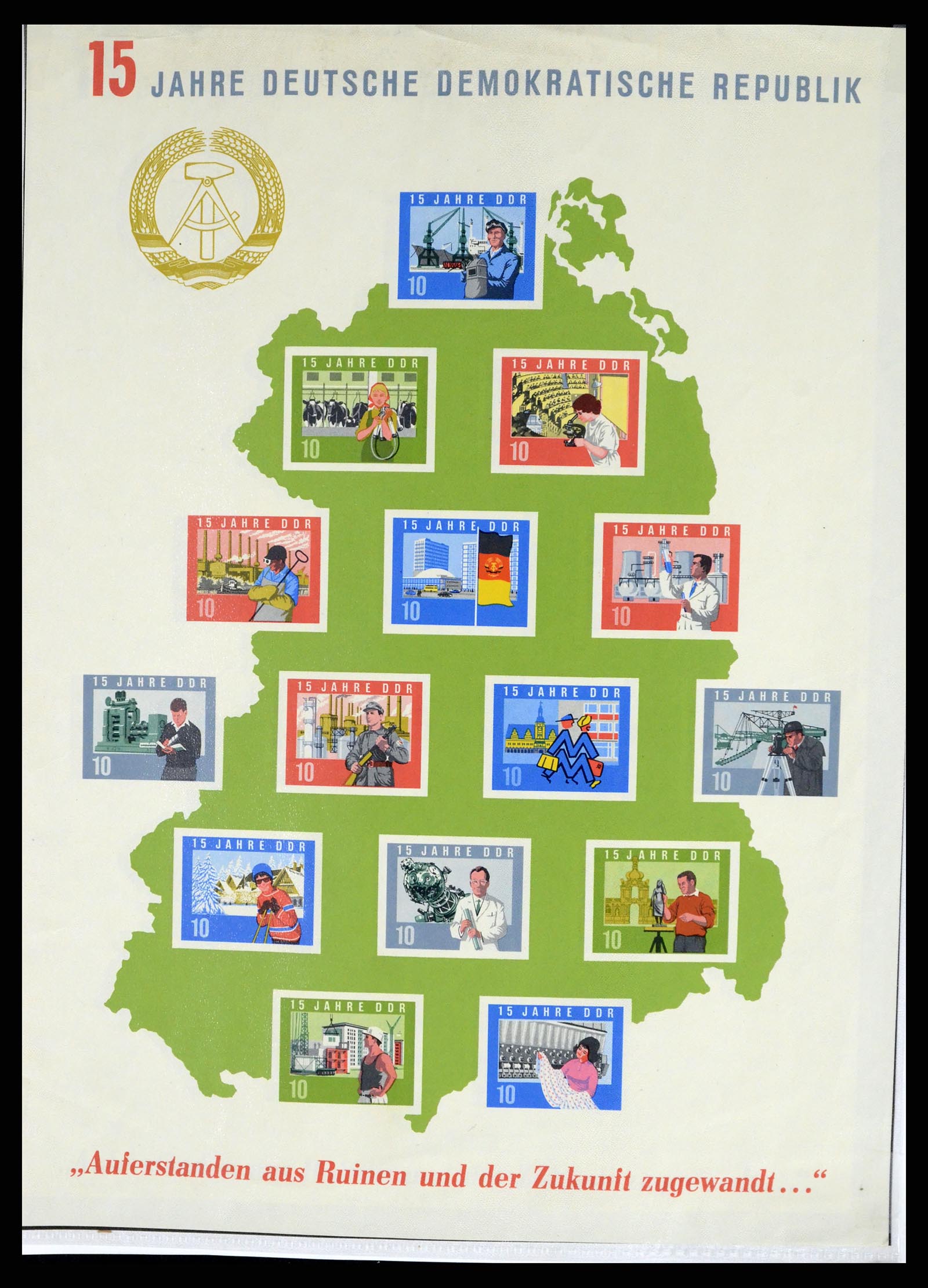 37847 098 - Postzegelverzameling 37847 DDR 1949-1990.