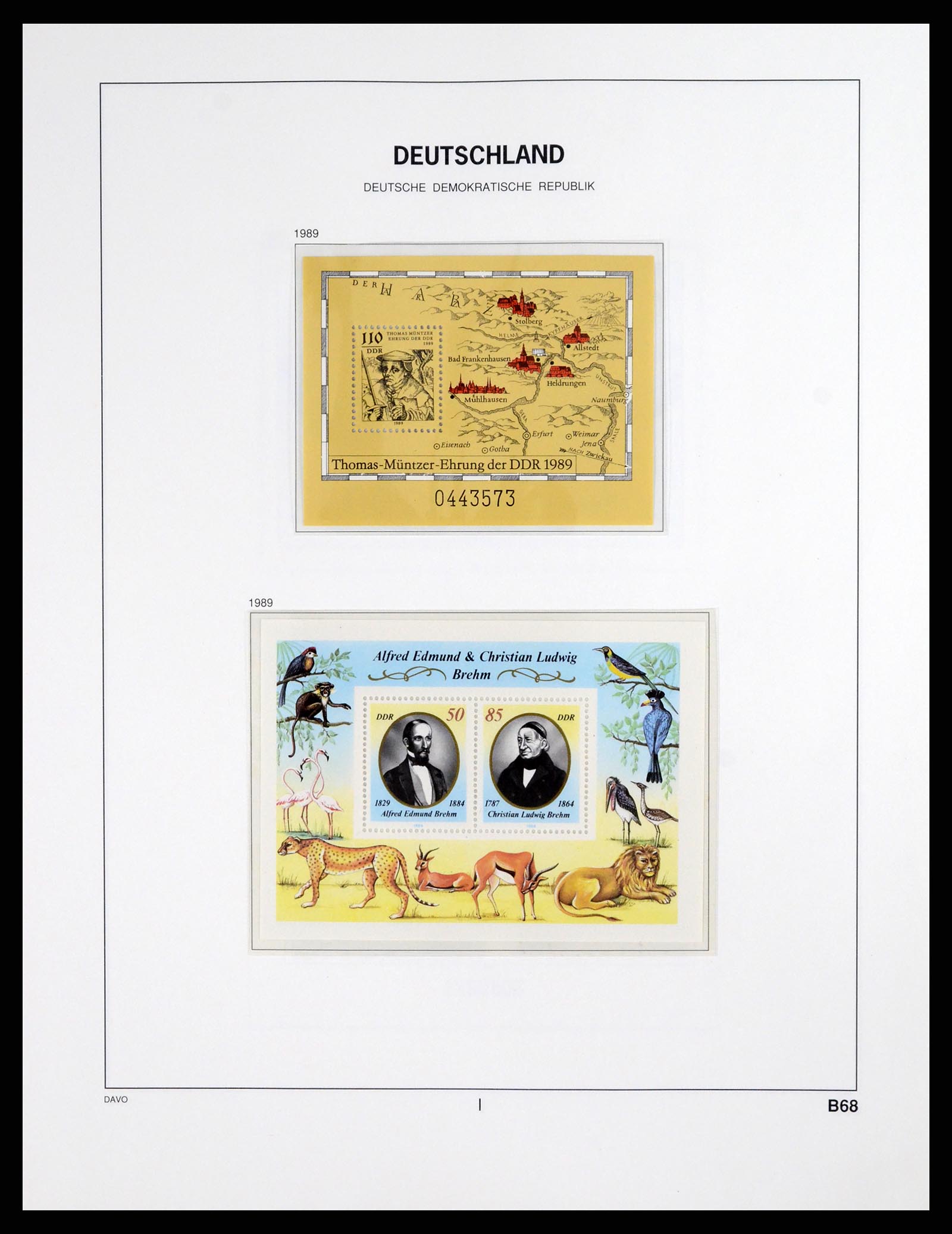 37847 303 - Postzegelverzameling 37847 DDR 1949-1990.