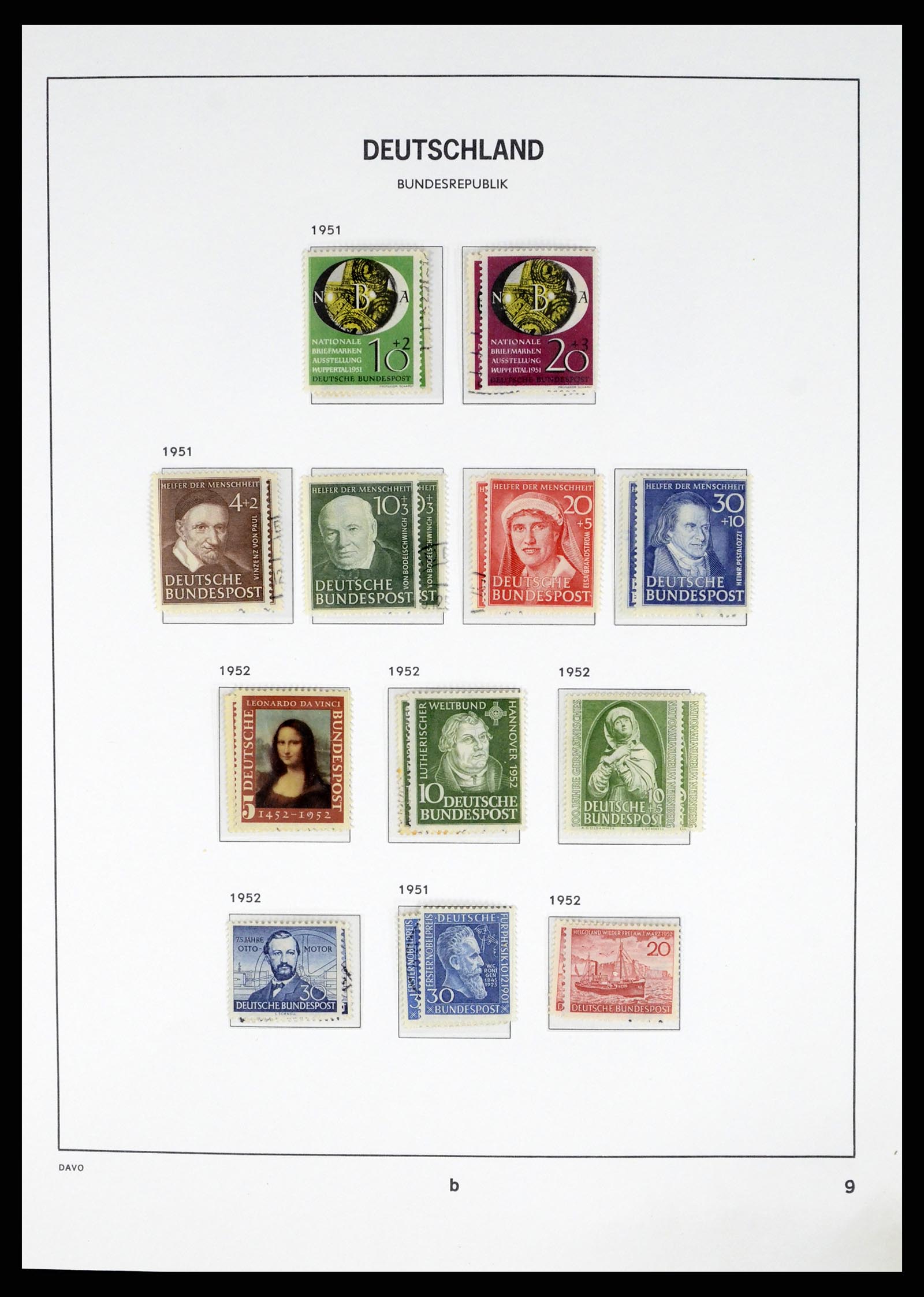 37848 005 - Stamp Collection 37848 Bundespost 1949-2021!