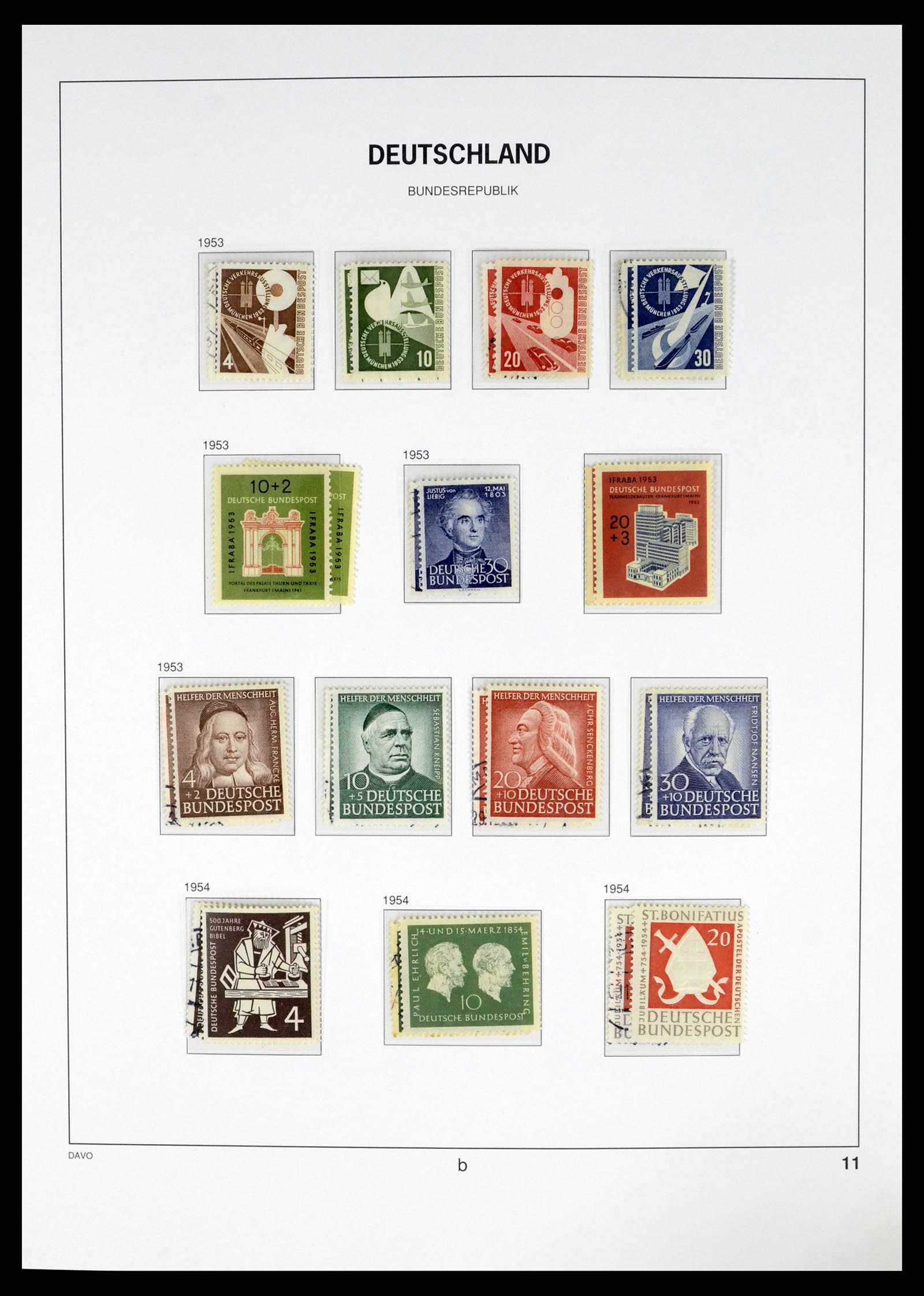 37848 007 - Stamp Collection 37848 Bundespost 1949-2021!