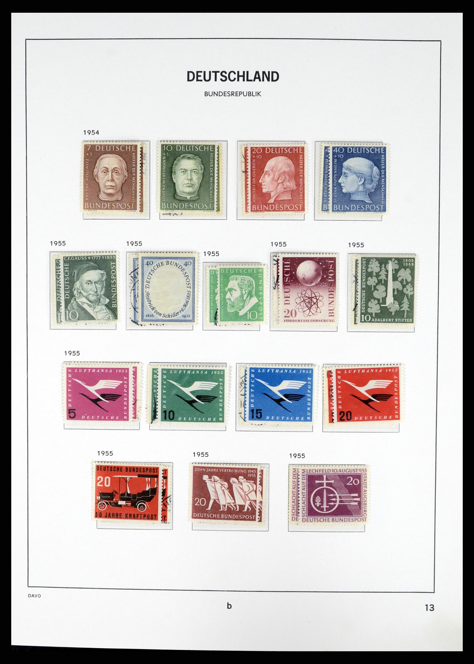37848 009 - Stamp Collection 37848 Bundespost 1949-2021!