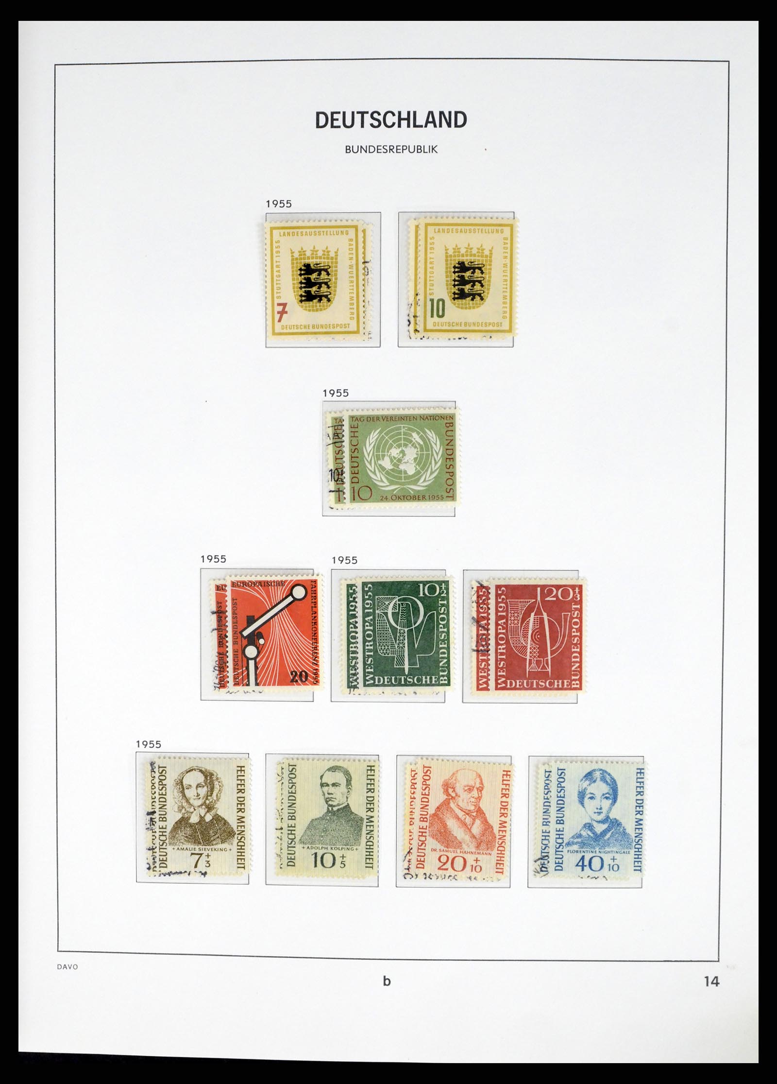 37848 010 - Stamp Collection 37848 Bundespost 1949-2021!
