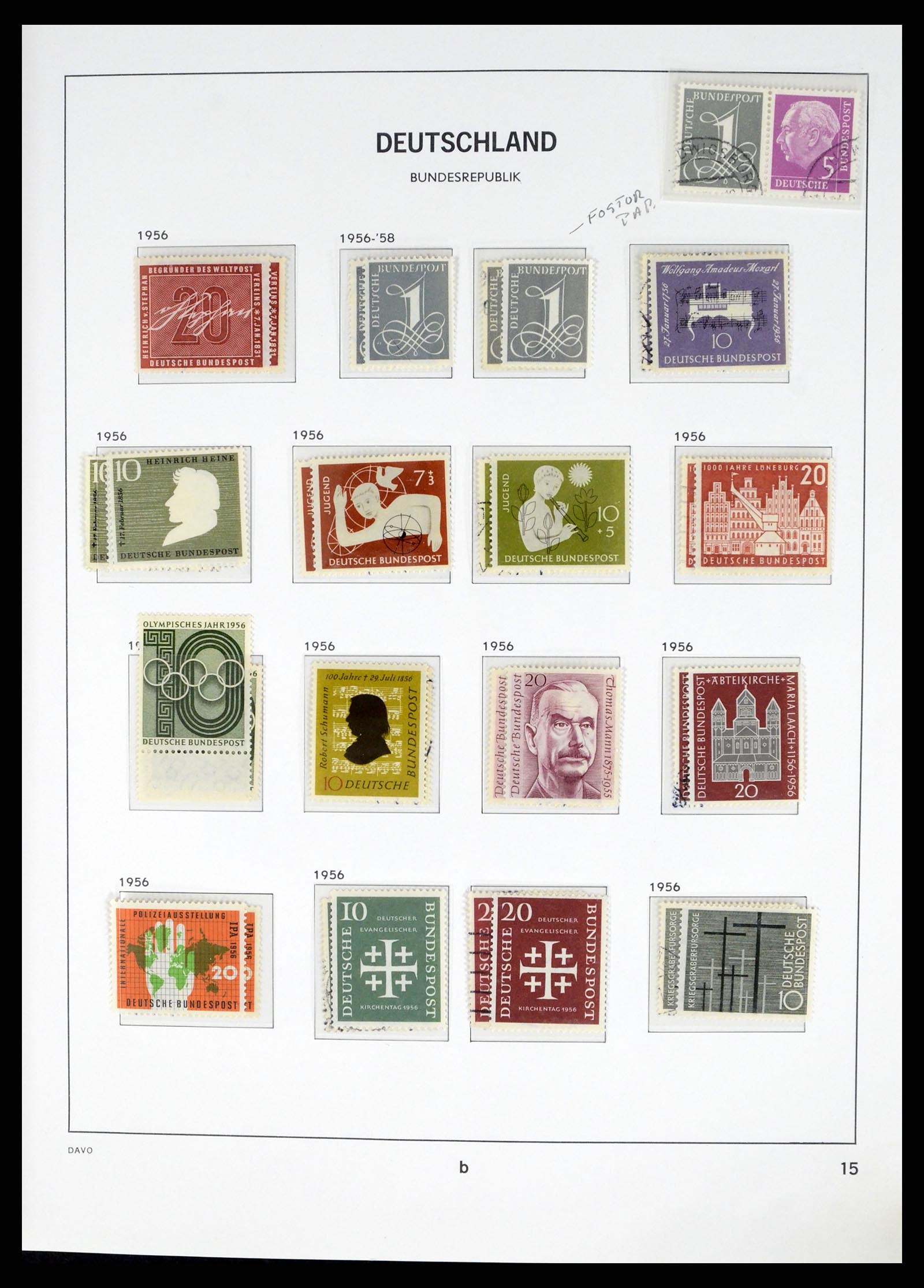 37848 011 - Stamp Collection 37848 Bundespost 1949-2021!