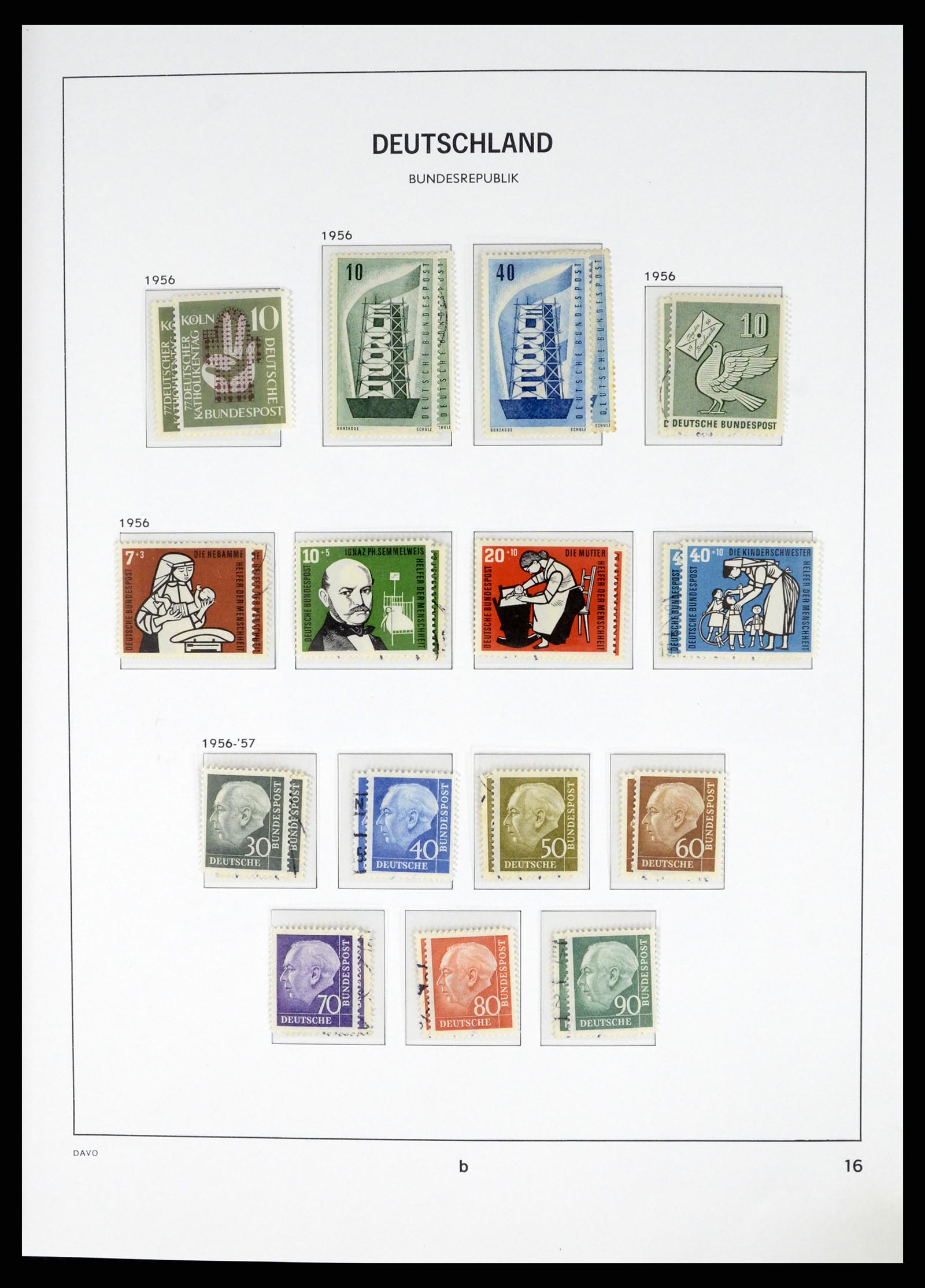 37848 012 - Stamp Collection 37848 Bundespost 1949-2021!