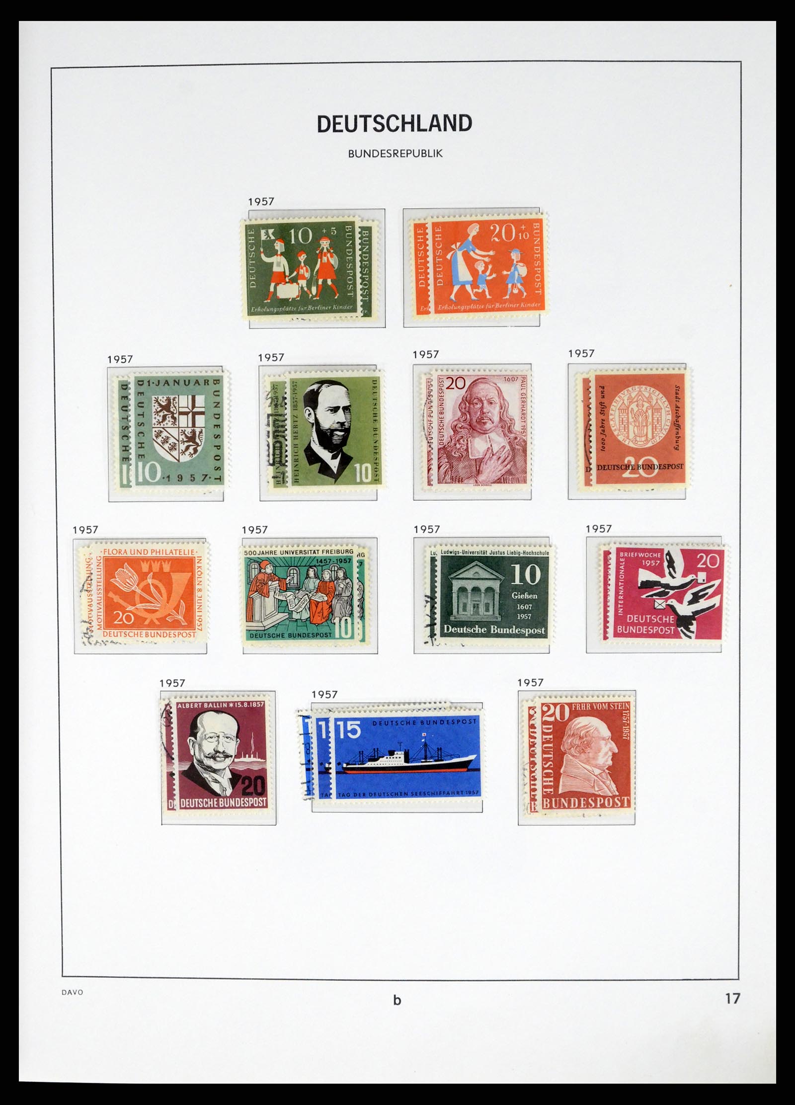 37848 013 - Stamp Collection 37848 Bundespost 1949-2021!