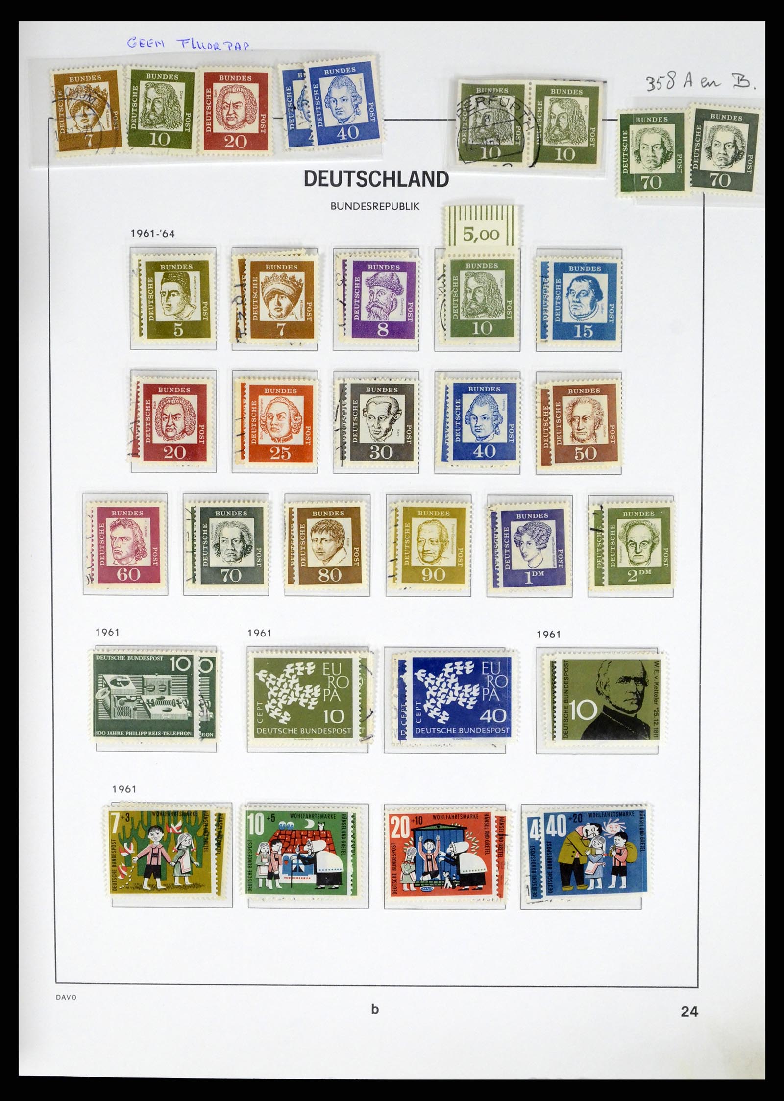 37848 021 - Stamp Collection 37848 Bundespost 1949-2021!
