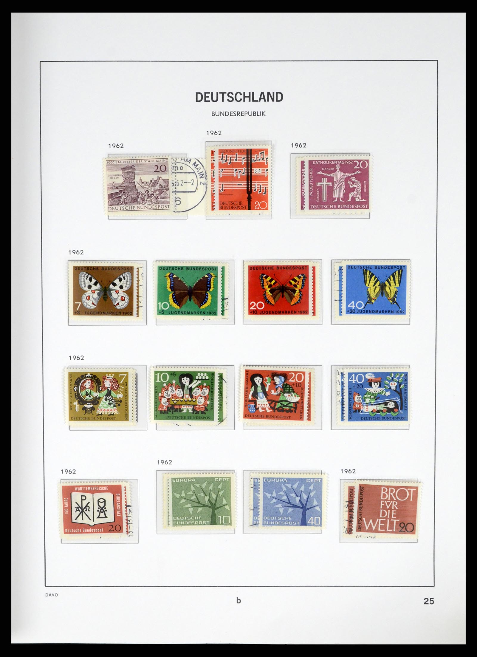 37848 023 - Stamp Collection 37848 Bundespost 1949-2021!