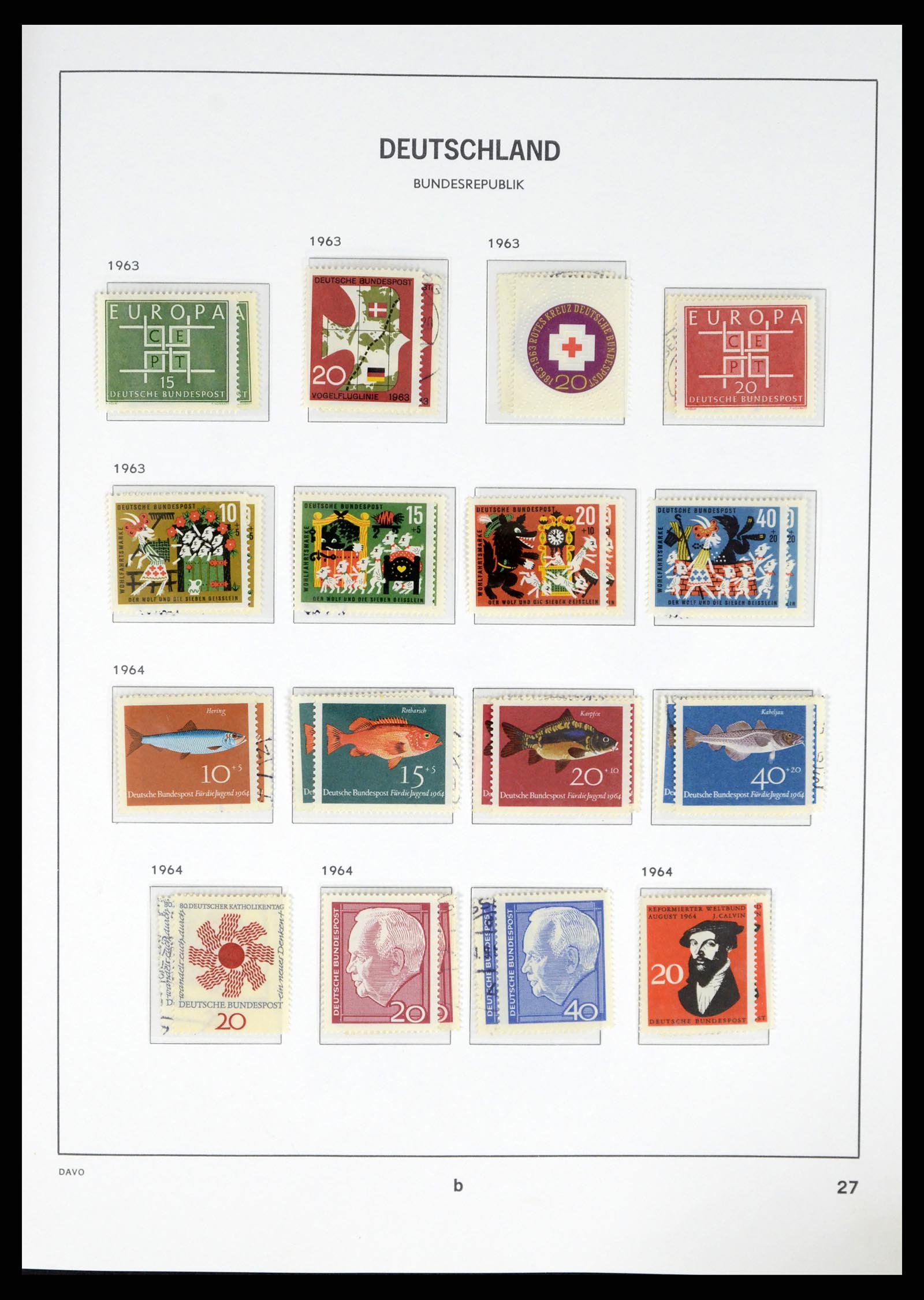 37848 025 - Stamp Collection 37848 Bundespost 1949-2021!