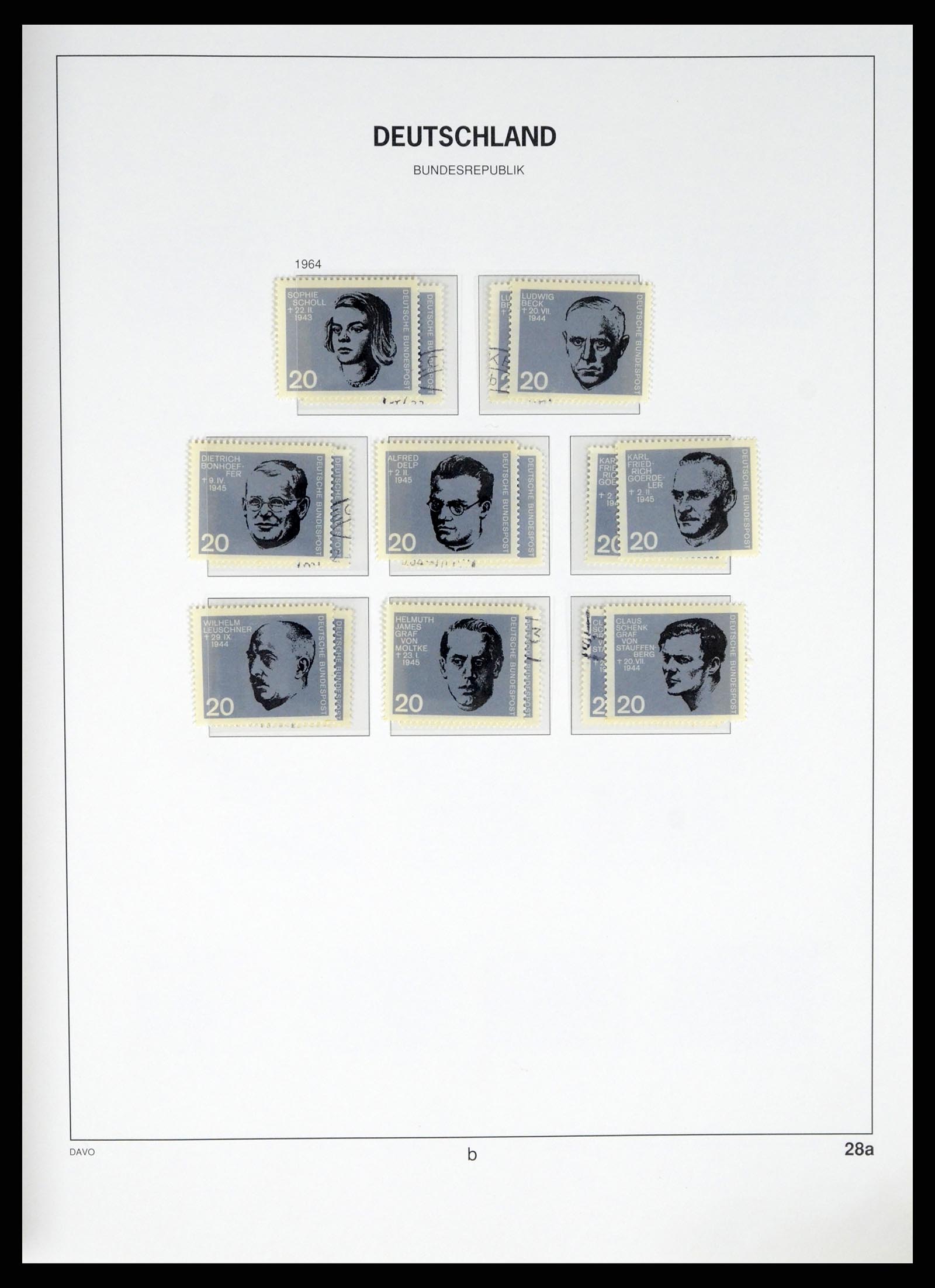 37848 027 - Stamp Collection 37848 Bundespost 1949-2021!