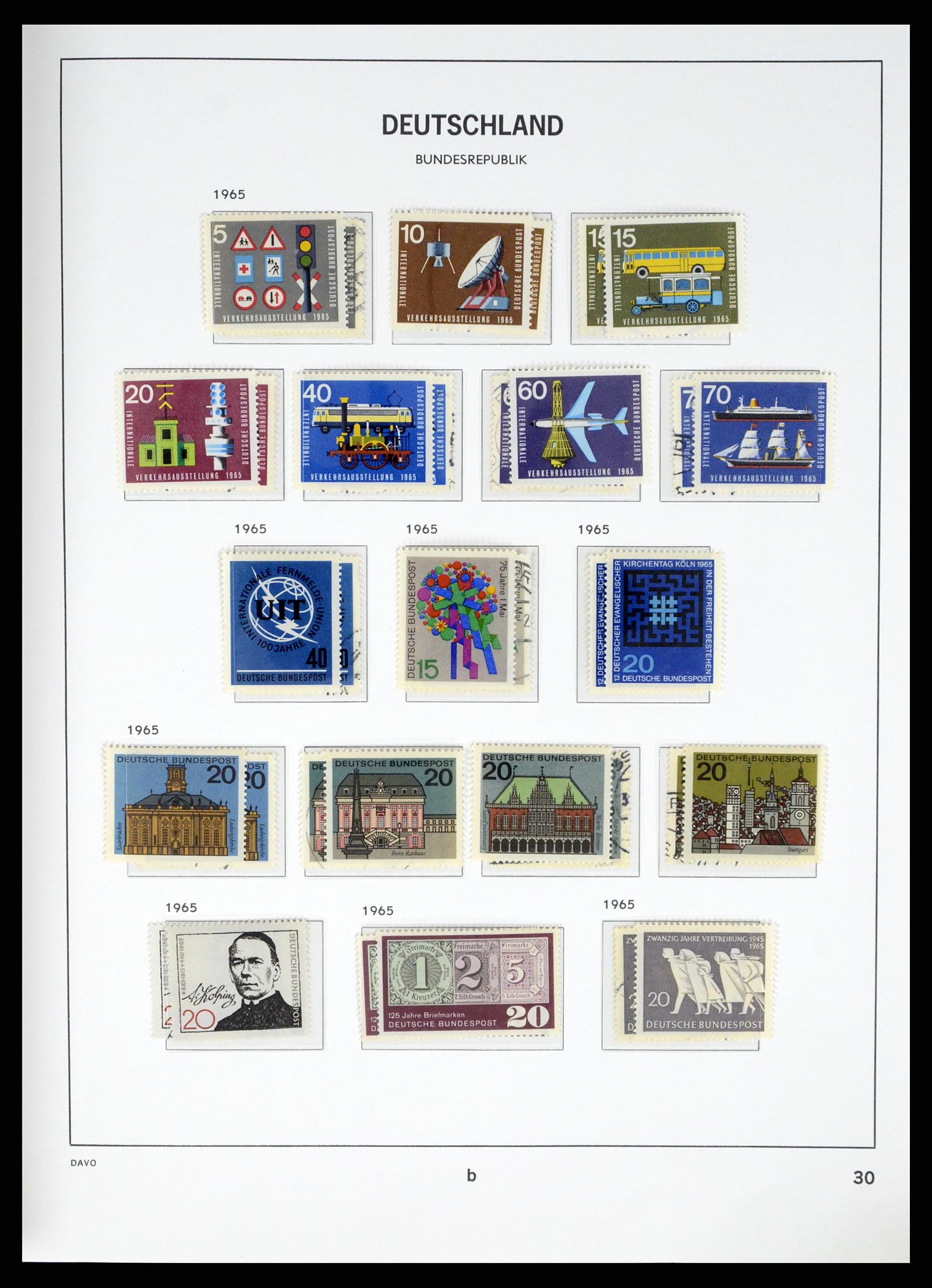 37848 029 - Stamp Collection 37848 Bundespost 1949-2021!