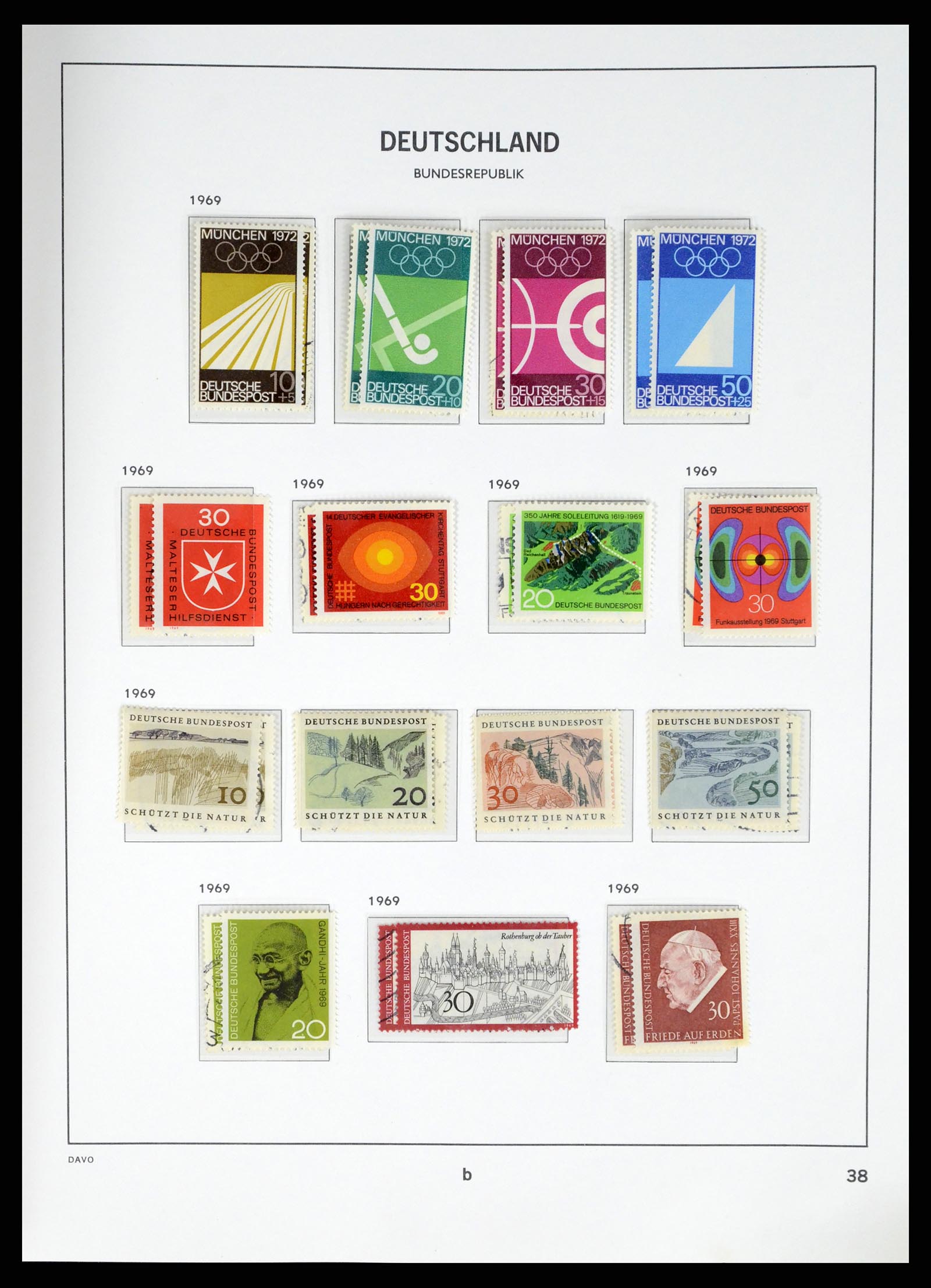 37848 037 - Stamp Collection 37848 Bundespost 1949-2021!