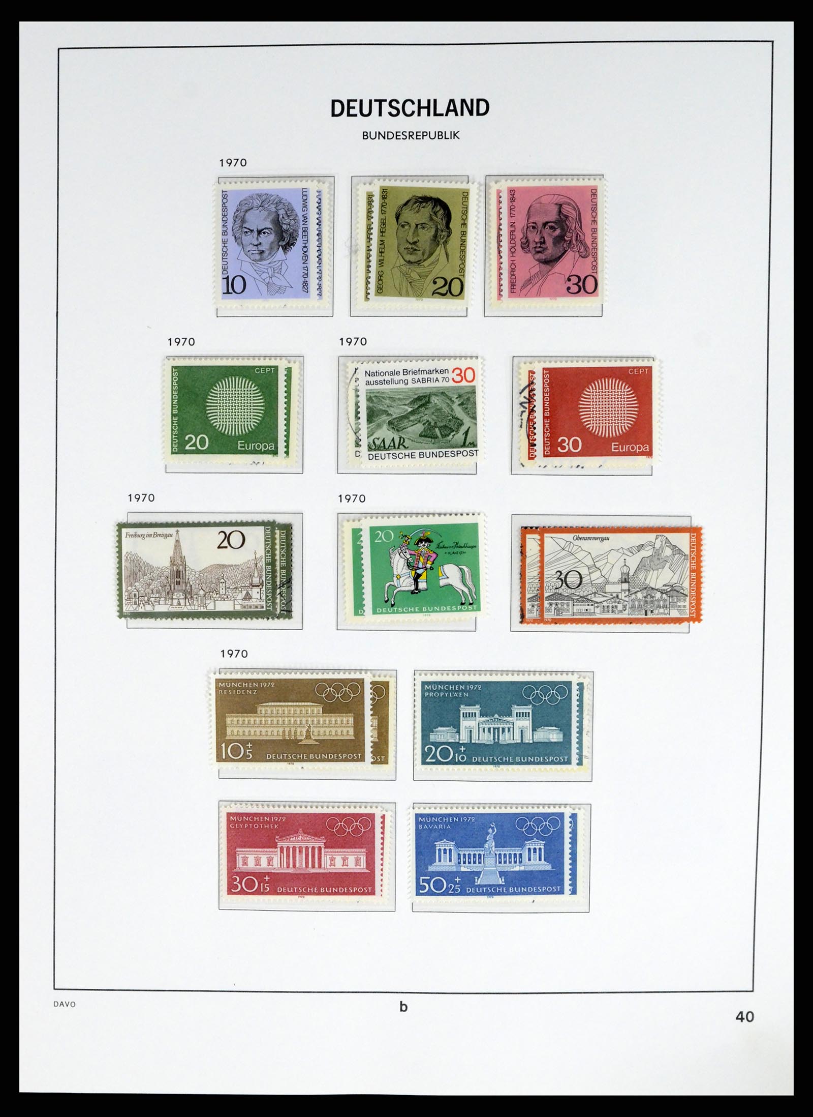 37848 042 - Stamp Collection 37848 Bundespost 1949-2021!