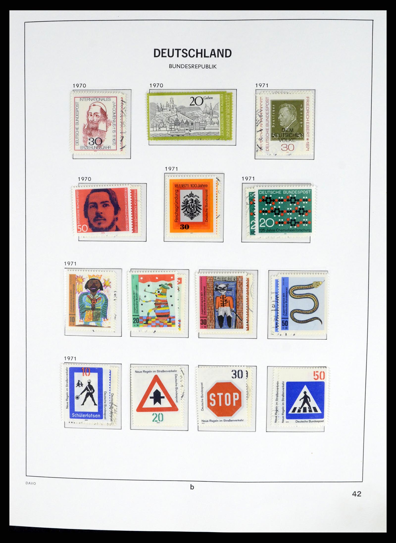 37848 044 - Stamp Collection 37848 Bundespost 1949-2021!