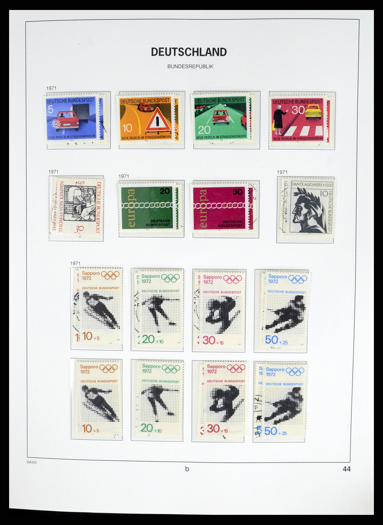 37848 046 - Stamp Collection 37848 Bundespost 1949-2021!