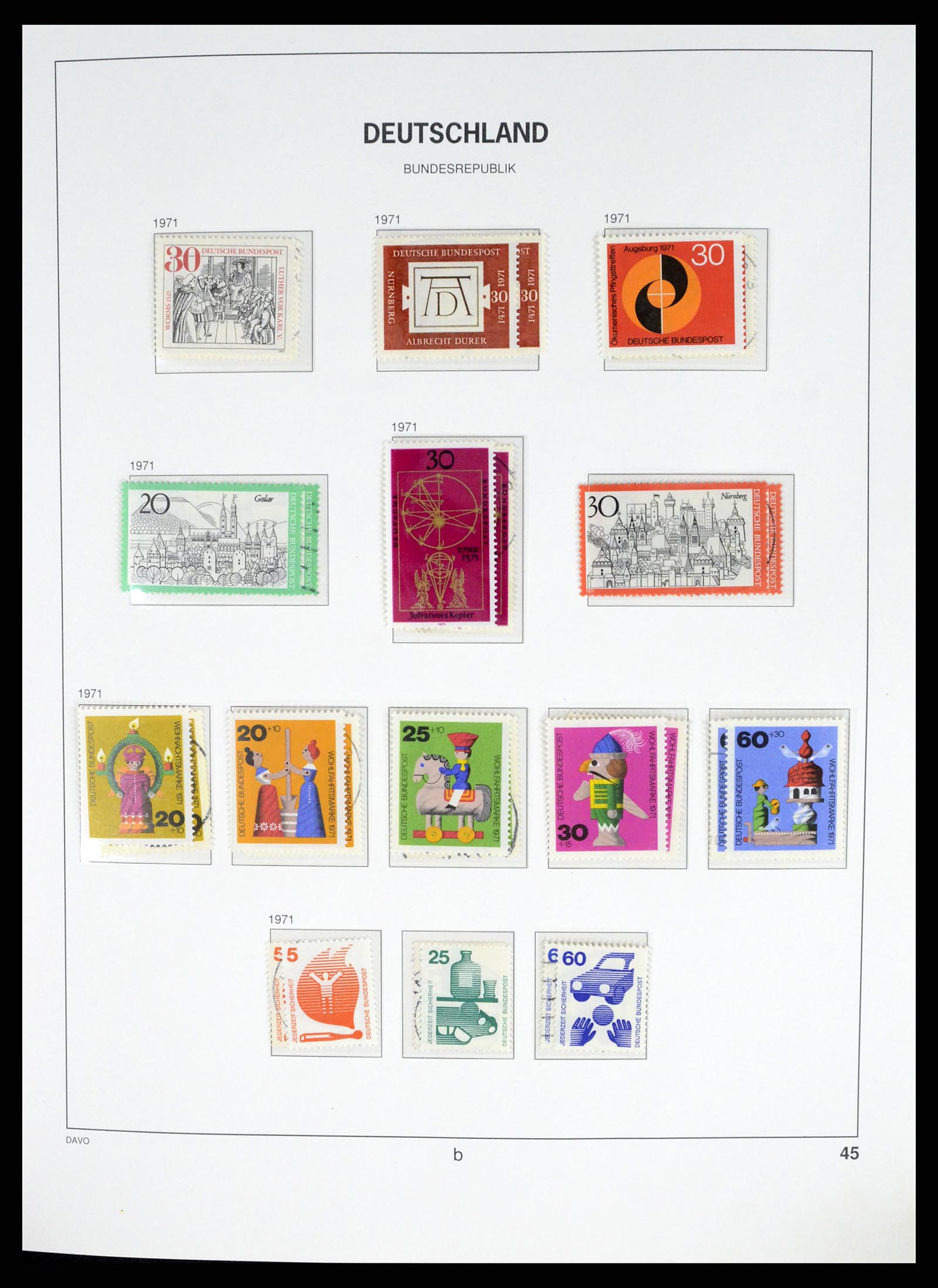 37848 047 - Stamp Collection 37848 Bundespost 1949-2021!