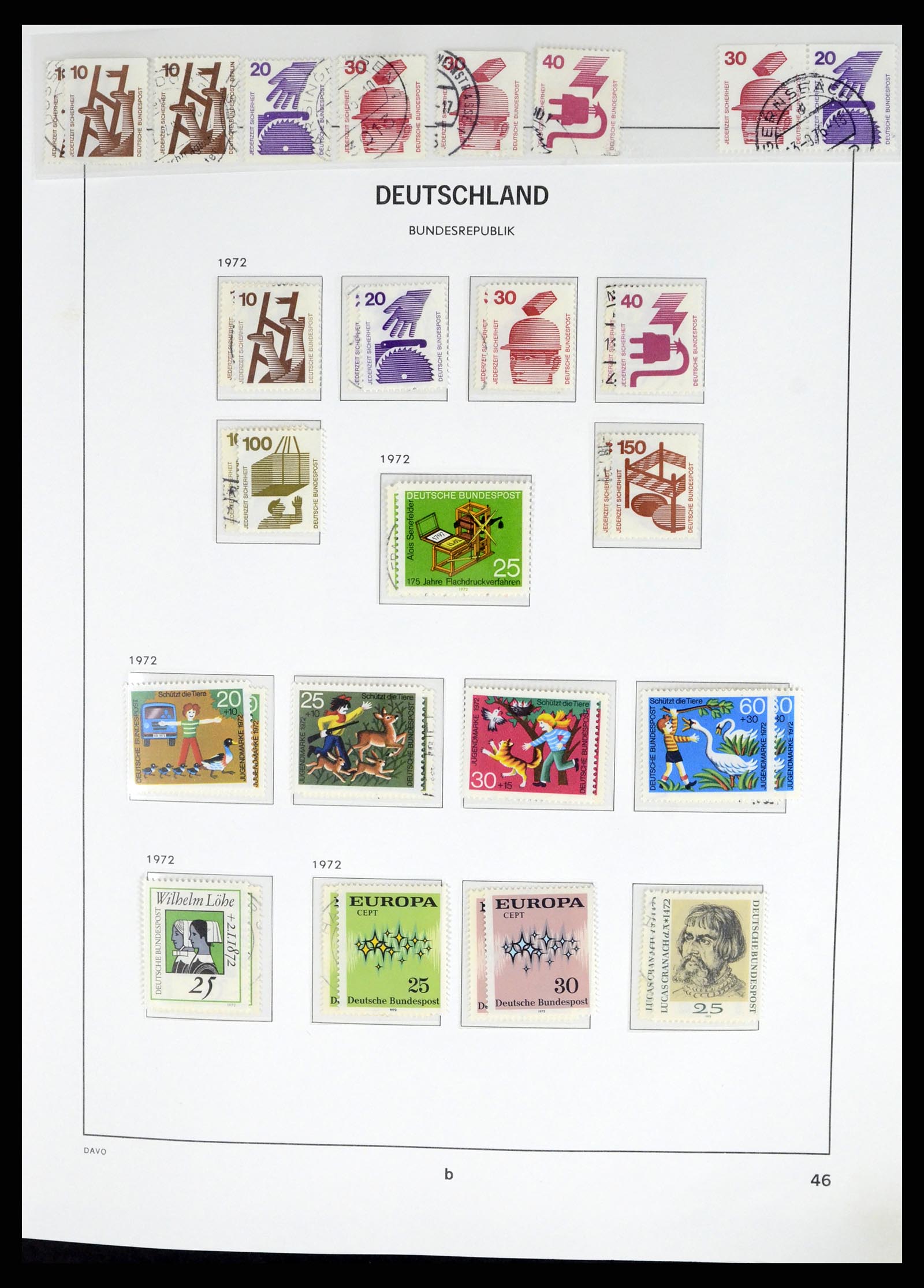 37848 049 - Stamp Collection 37848 Bundespost 1949-2021!