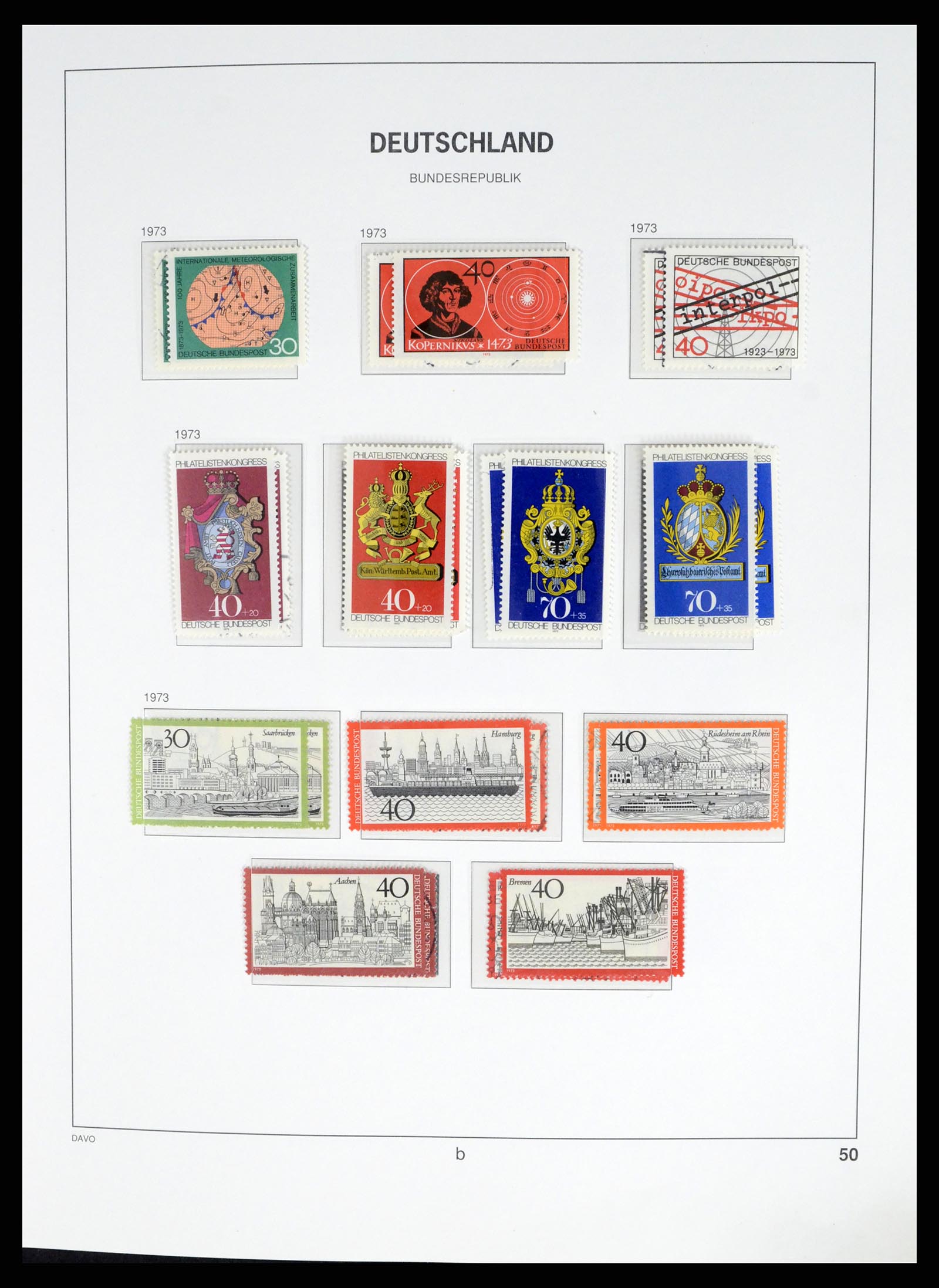 37848 054 - Stamp Collection 37848 Bundespost 1949-2021!