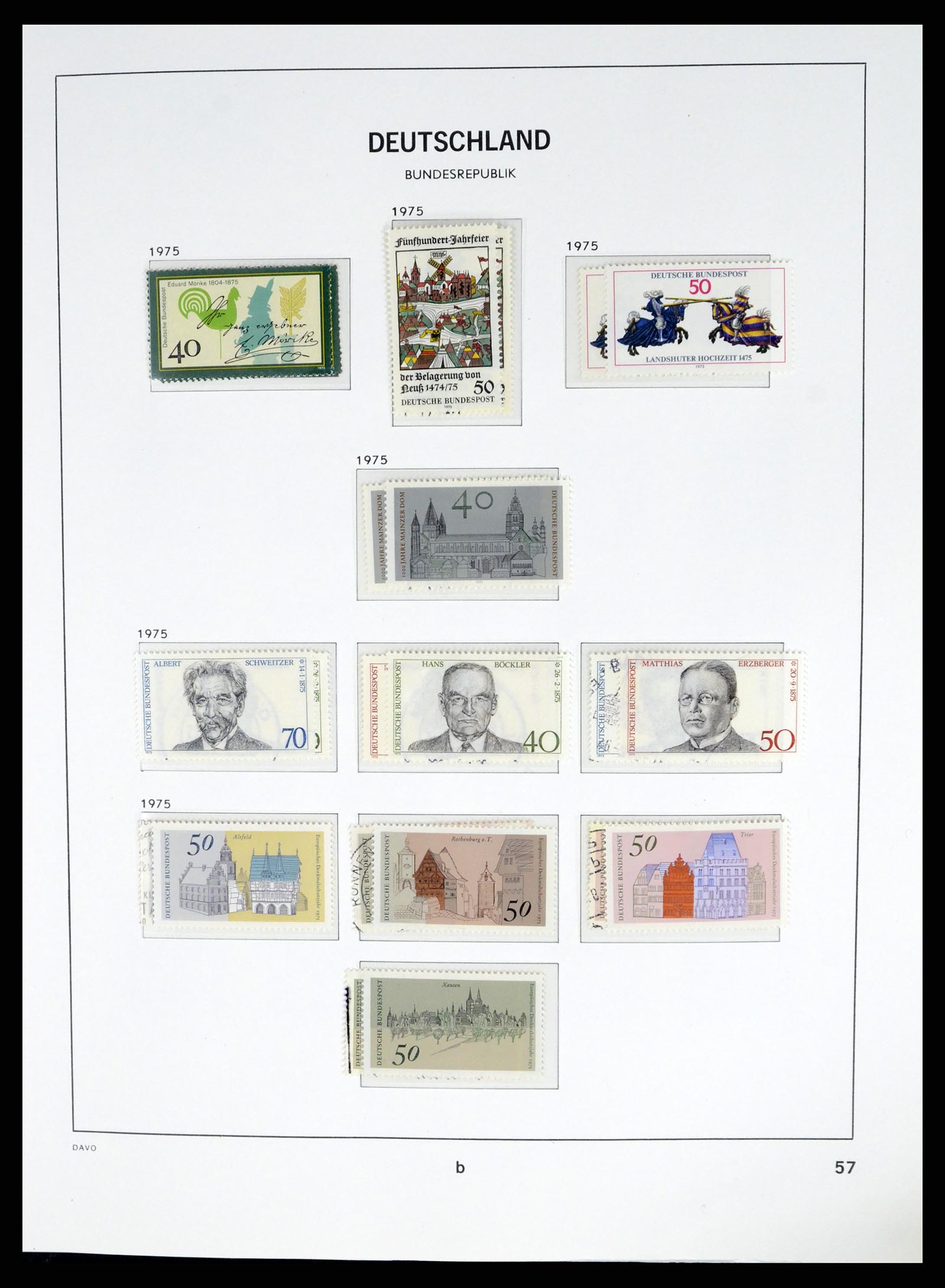 37848 064 - Stamp Collection 37848 Bundespost 1949-2021!