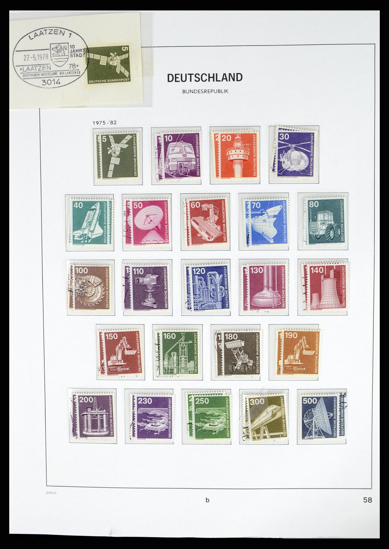 37848 065 - Stamp Collection 37848 Bundespost 1949-2021!