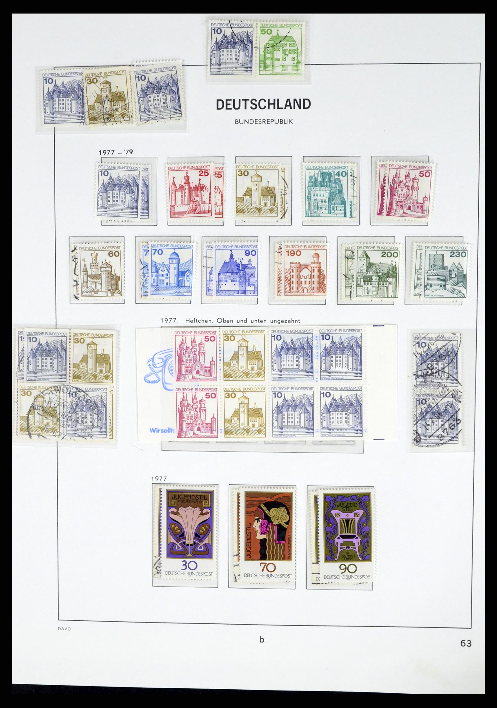 37848 071 - Stamp Collection 37848 Bundespost 1949-2021!